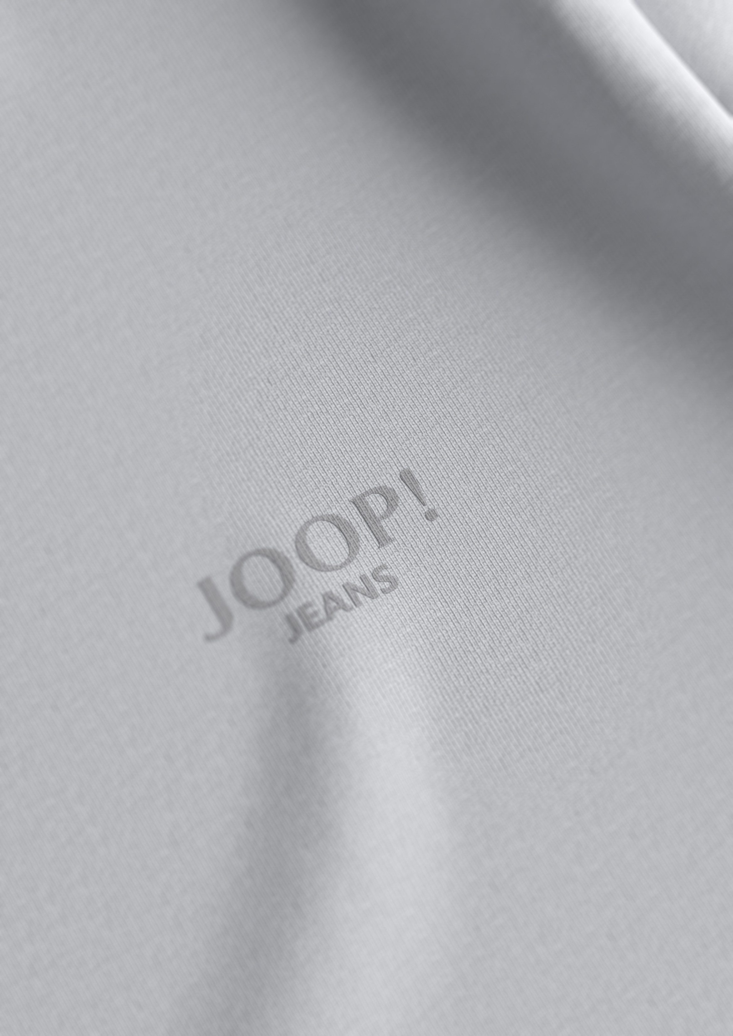 Joop Jeans Shirt met korte mouwen Alphis Met ton-in-ton logo-print