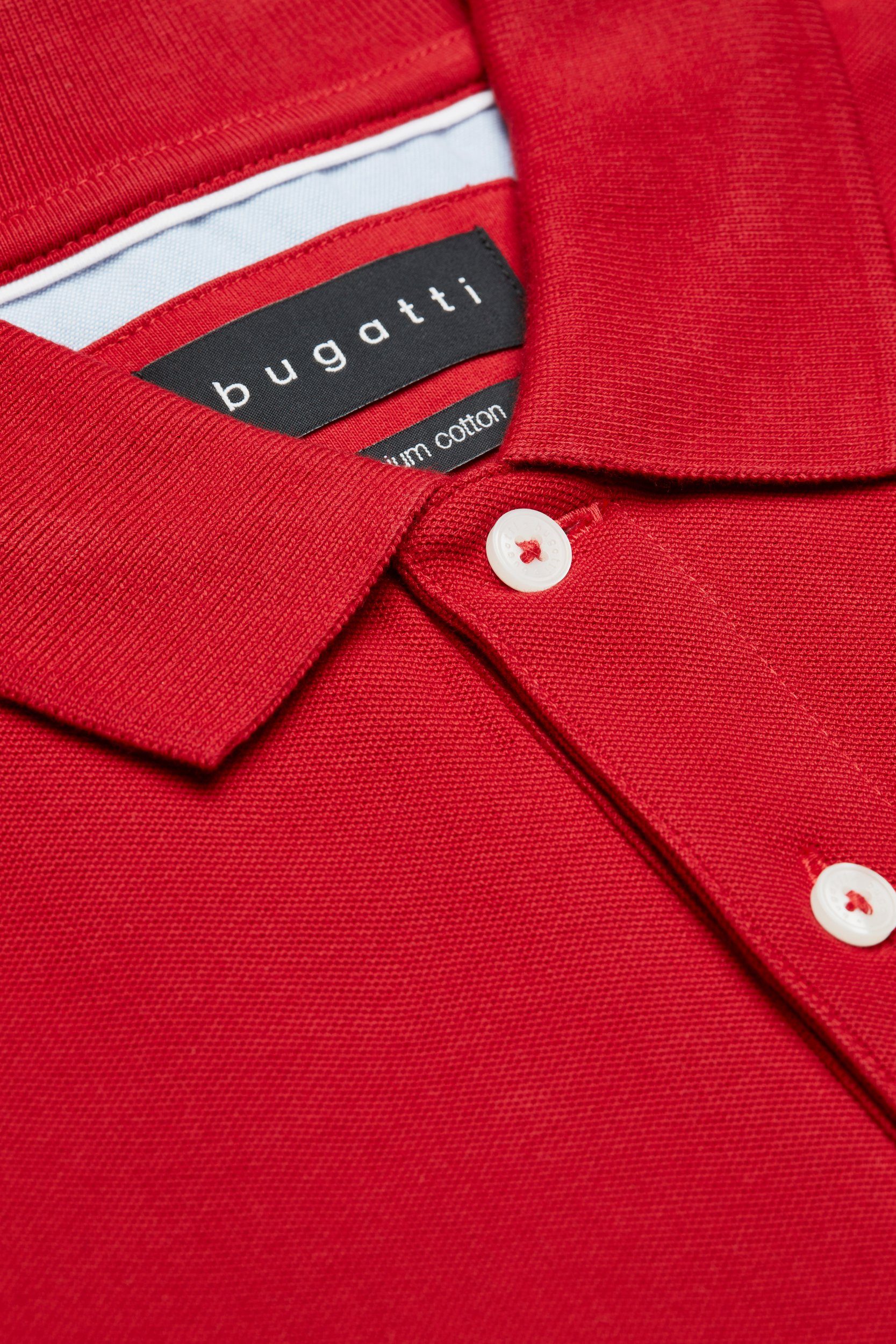 Bugatti Poloshirt met aansluitende pasvorm