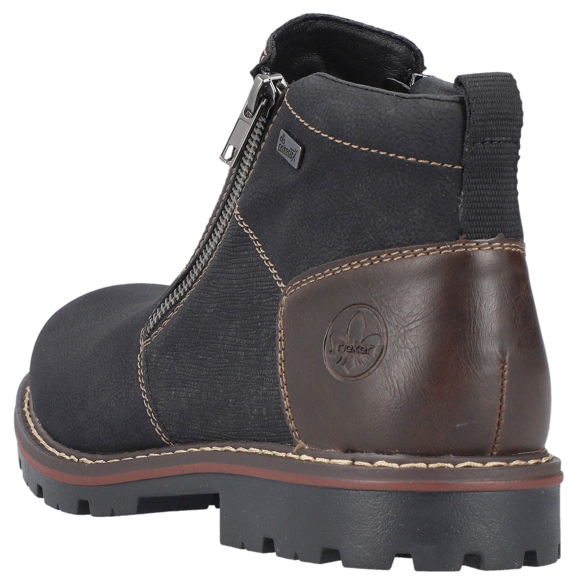 Rieker Winterlaarsjes , winterboots, warme voering, ritsen, in tex-uitvoering