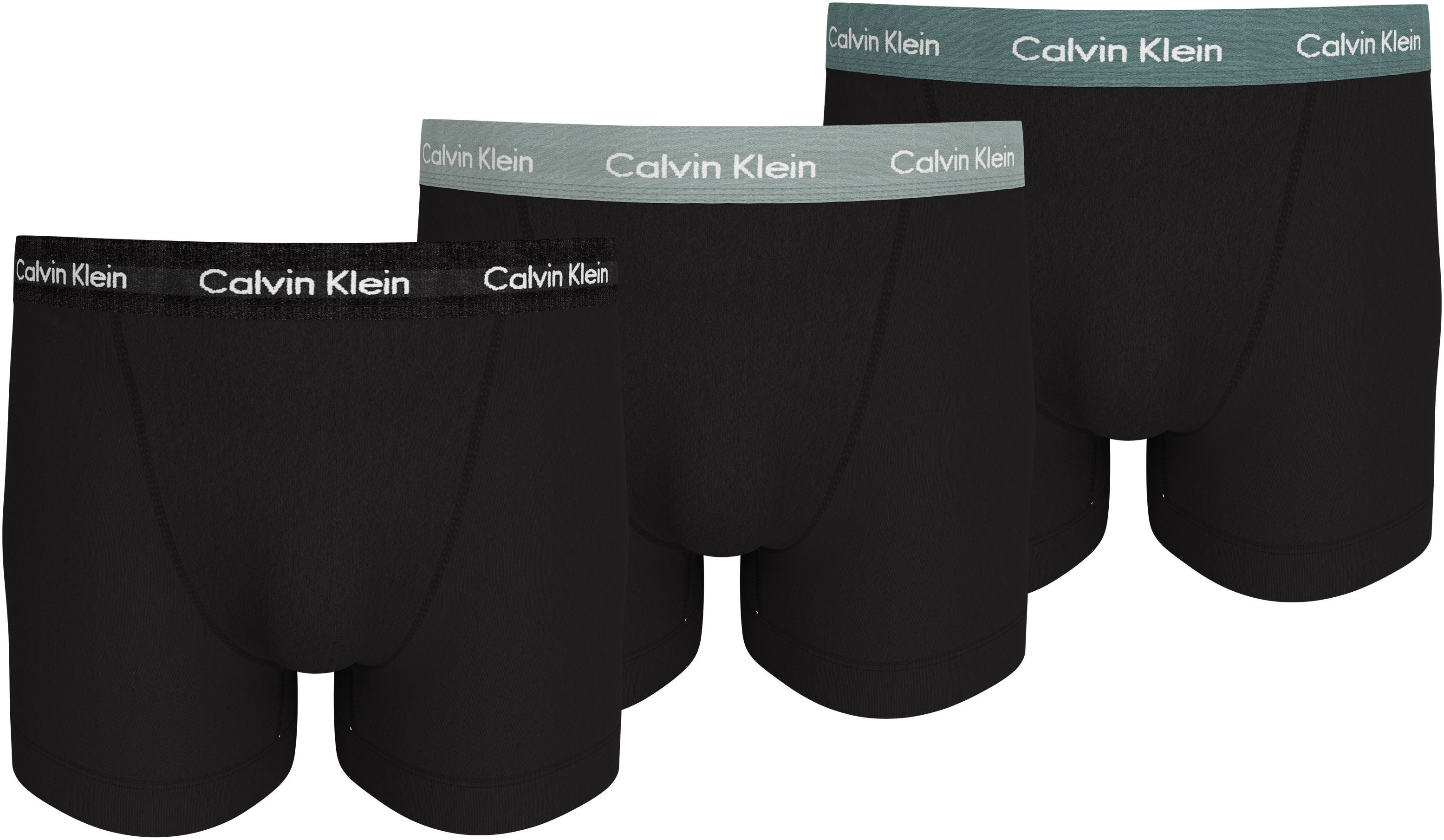 Calvin Klein Trunk 3PK met logo-elastische tailleband (3 stuks) (3 stuks)