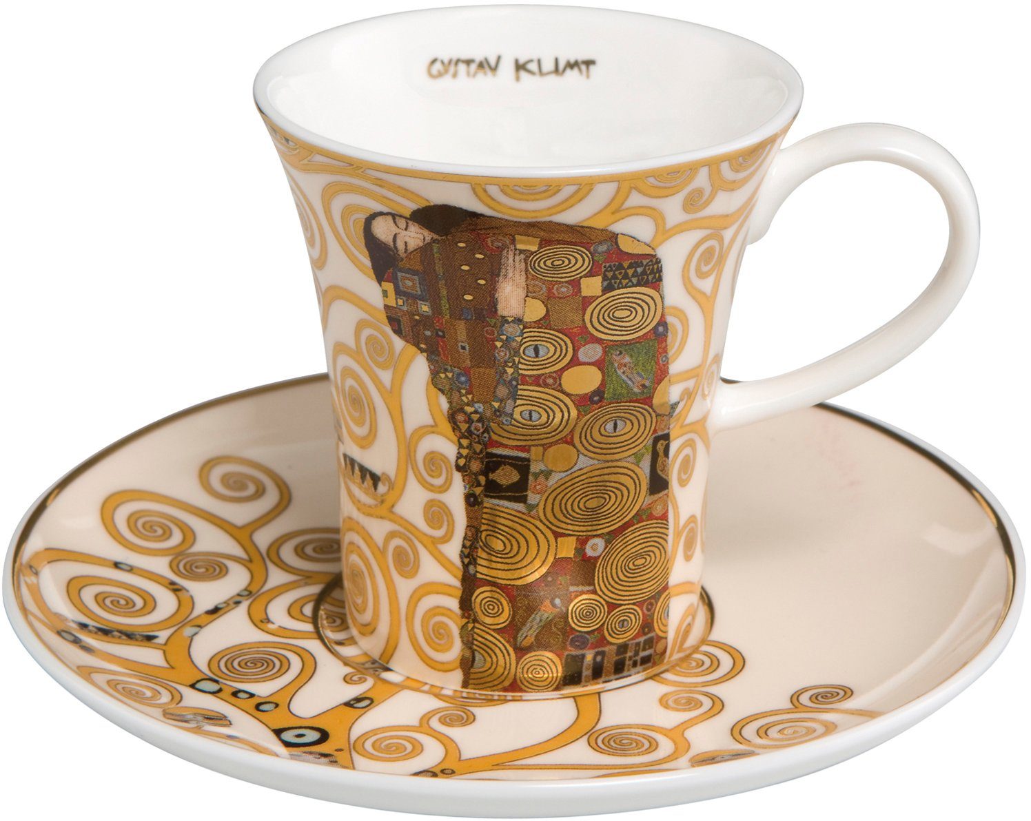 Goebel Espressokopje De vervulling door gustav klimt koffie & thee multicolor