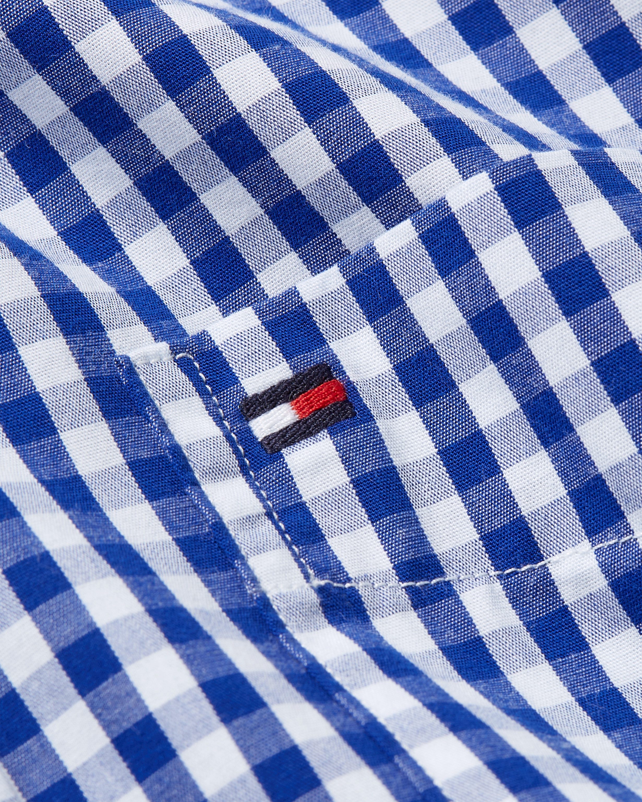 Tommy Hilfiger Overhemd met lange mouwen FLEX POPLIN GINGHAM SHIRT