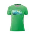 maier sports functioneel shirt mountview tee functioneel t-shirt met natuurlijke antibacterile bescherming groen