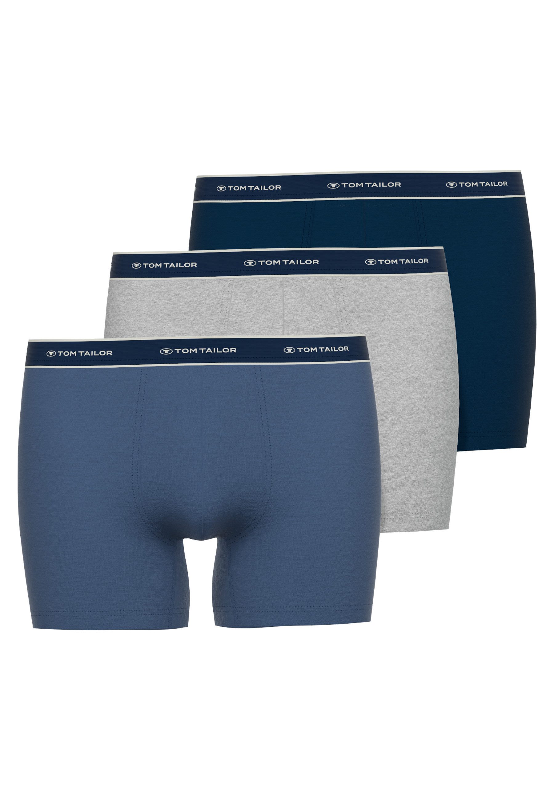 Tom Tailor Boxershort Buffer met perfecte pasvorm voor elke dag (3 stuks)