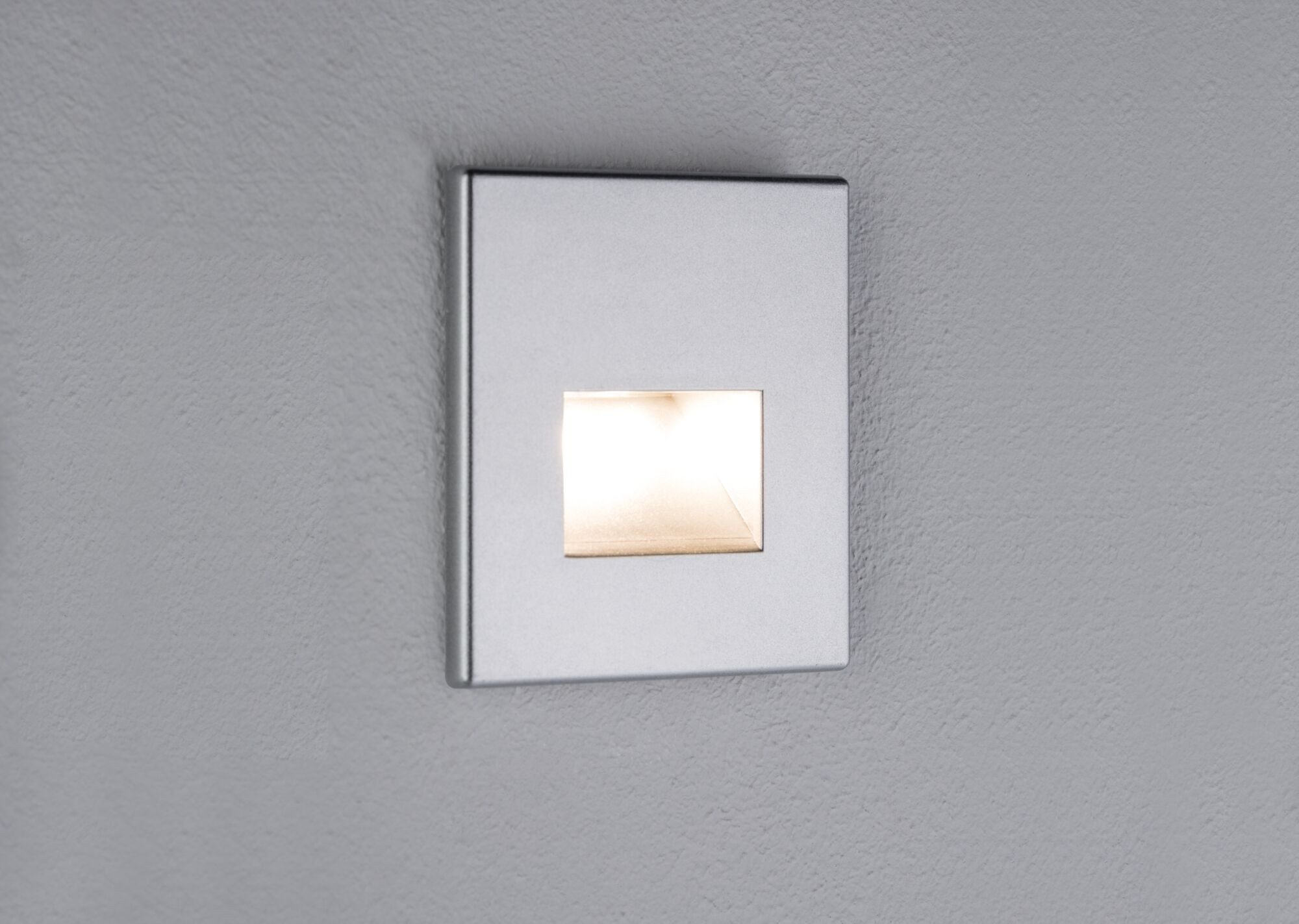 Paulmann Ledinbouwlamp LED wandinbouwlamp Edge Quadro 1,2W 25lm 230V (1 stuk)