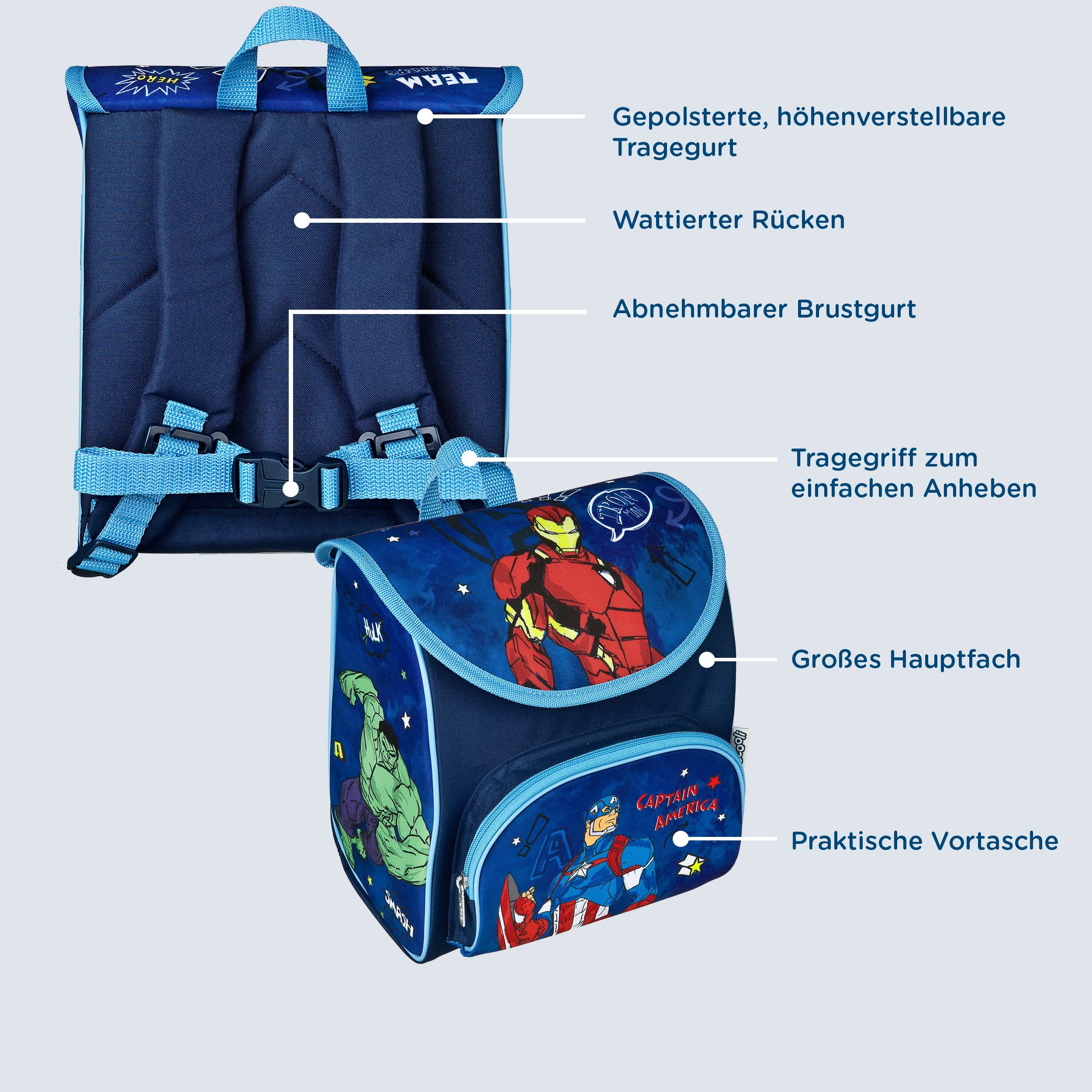 Scooli Schooltas voor kleuters Cutie, Avengers