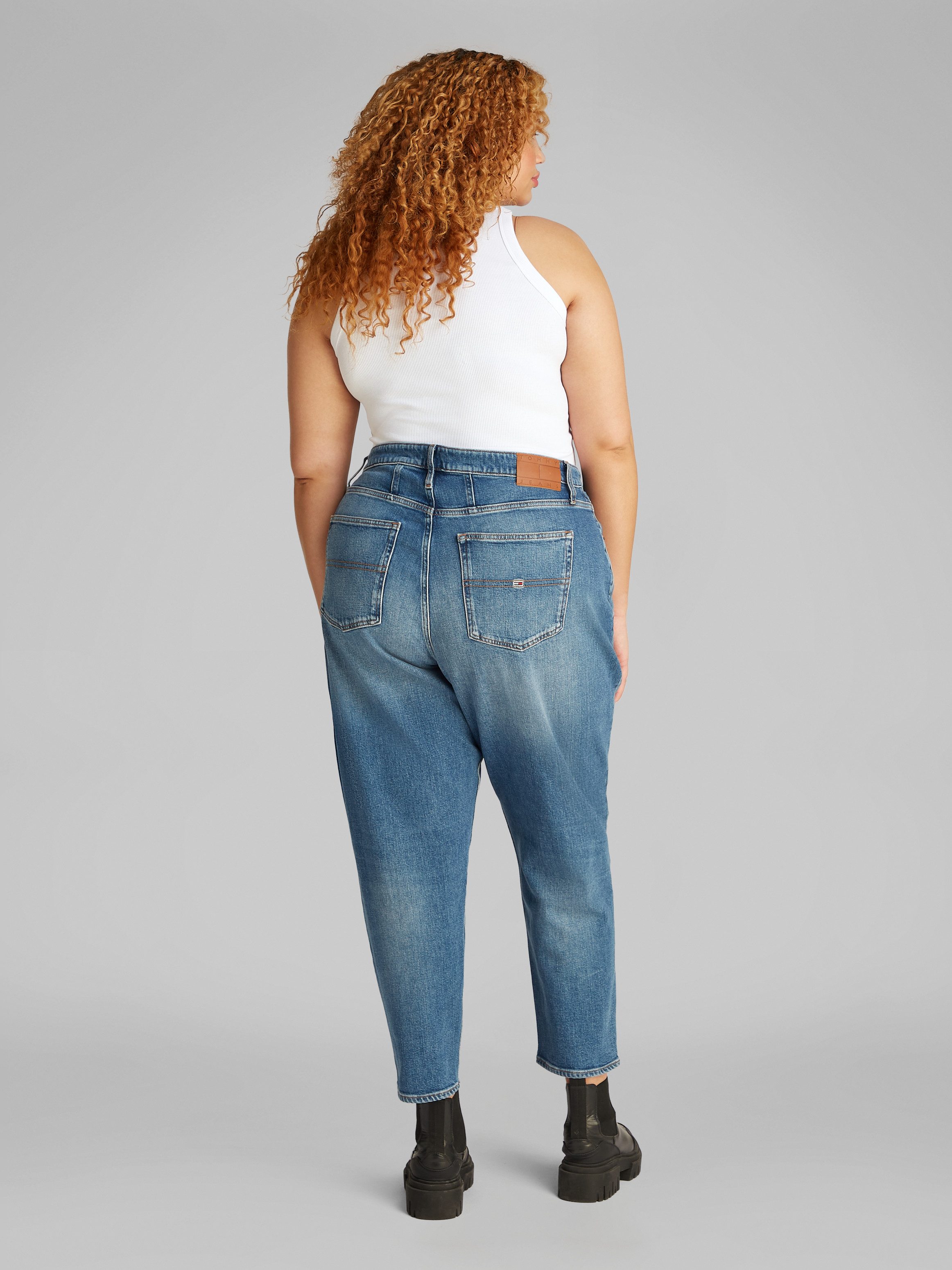 Calvin Klein Jeans Plus Tanktop PLUS WOVEN LABEL RIB TANK TOP