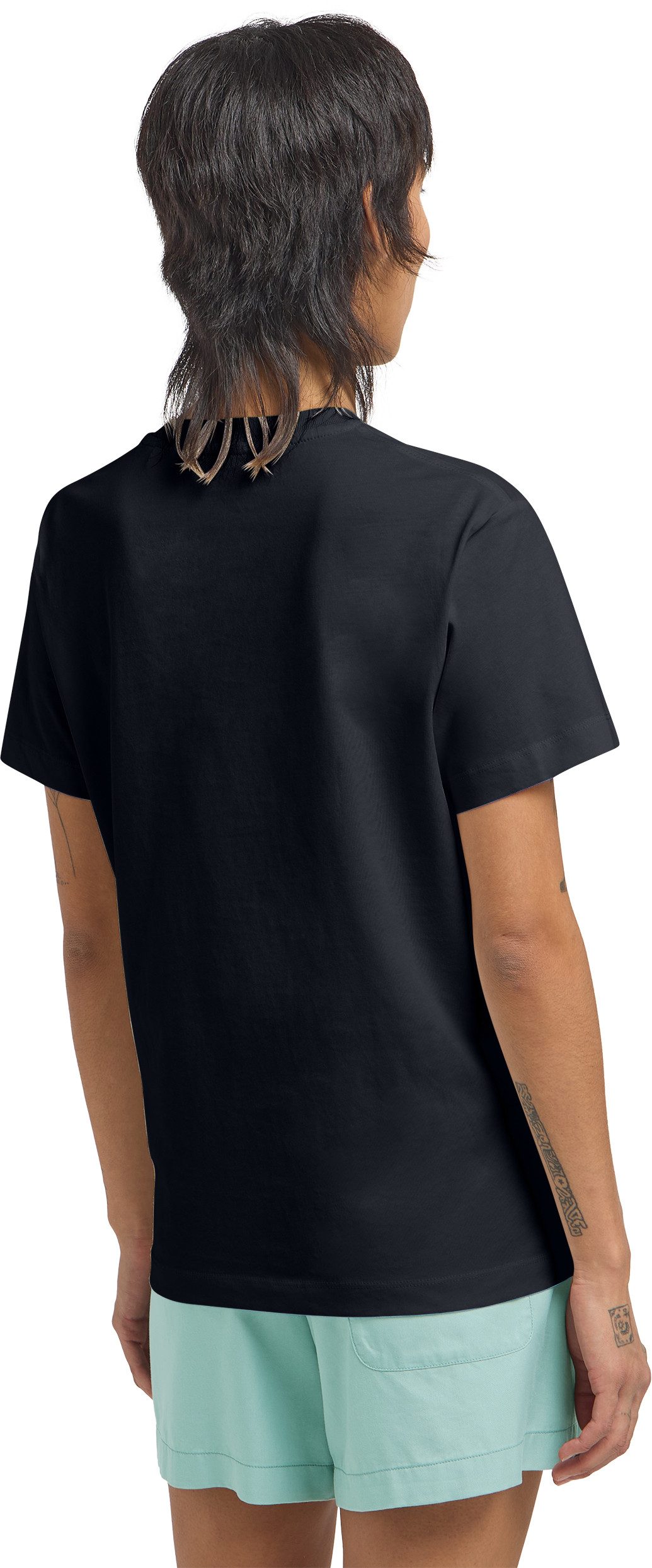 Jack Wolfskin T-shirt ESSENTIAL T W zacht, klassiek t-shirt van ademende bio-katoen