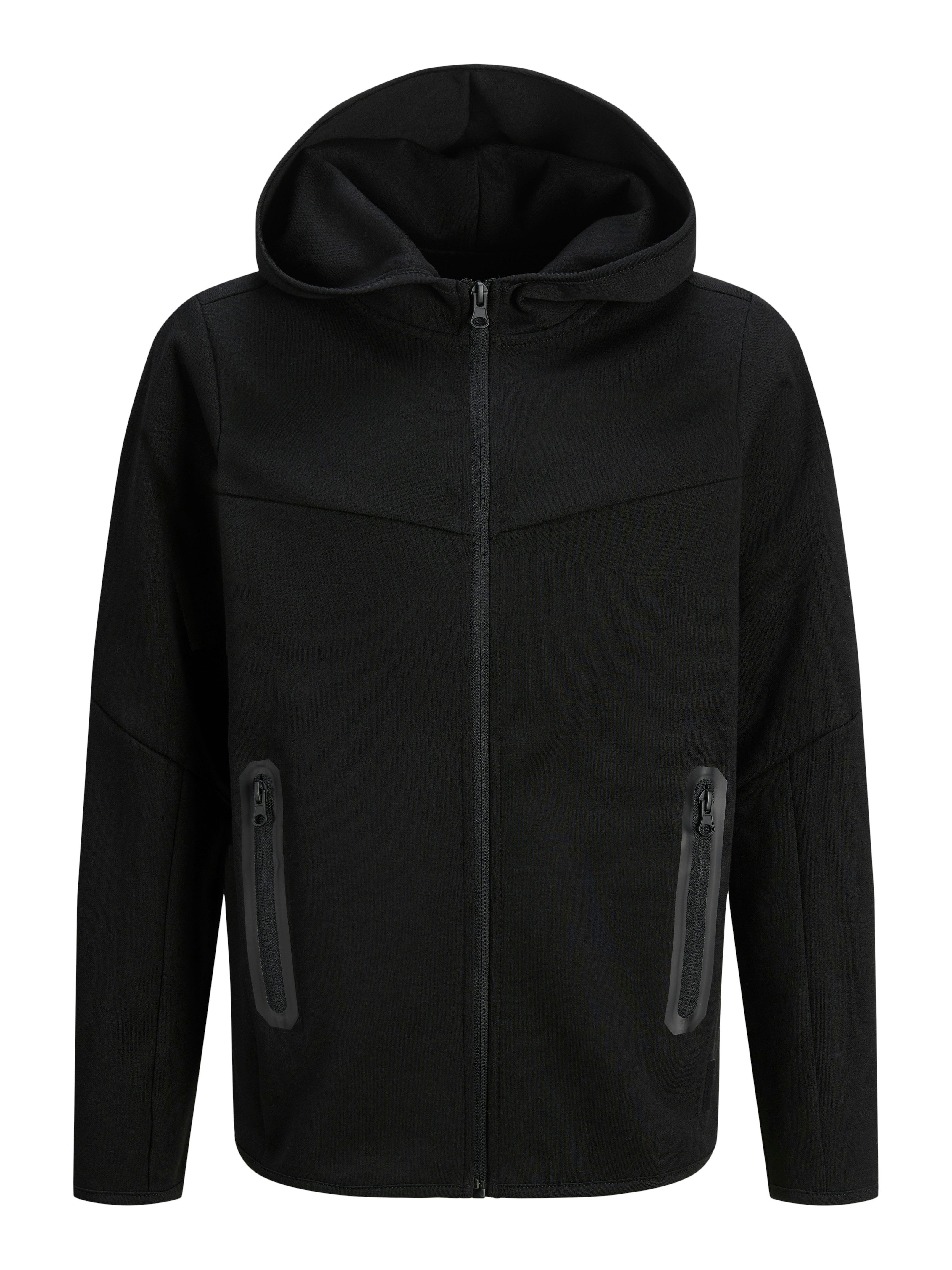 Jack & Jones Junior Capuchonsweatvest JCOFUSION SWEAT ZIP HOOD NOOS JNR