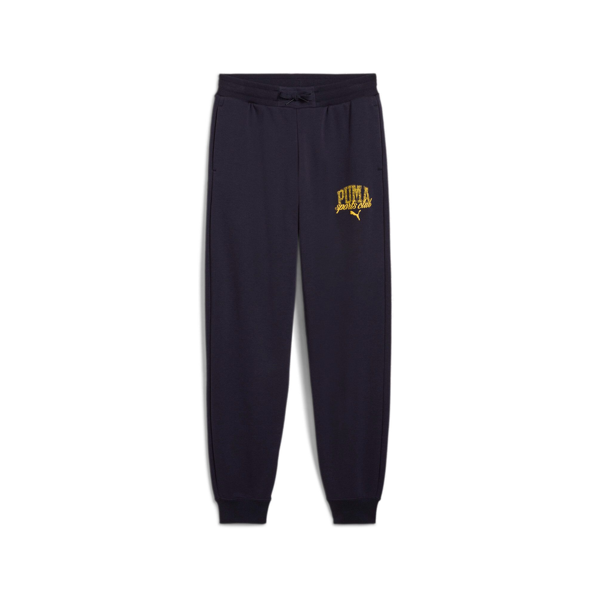 PUMA Trainingsbroek CLASS SWEATPANTS TR B jongens trainingsbroeken maat 128 blauw