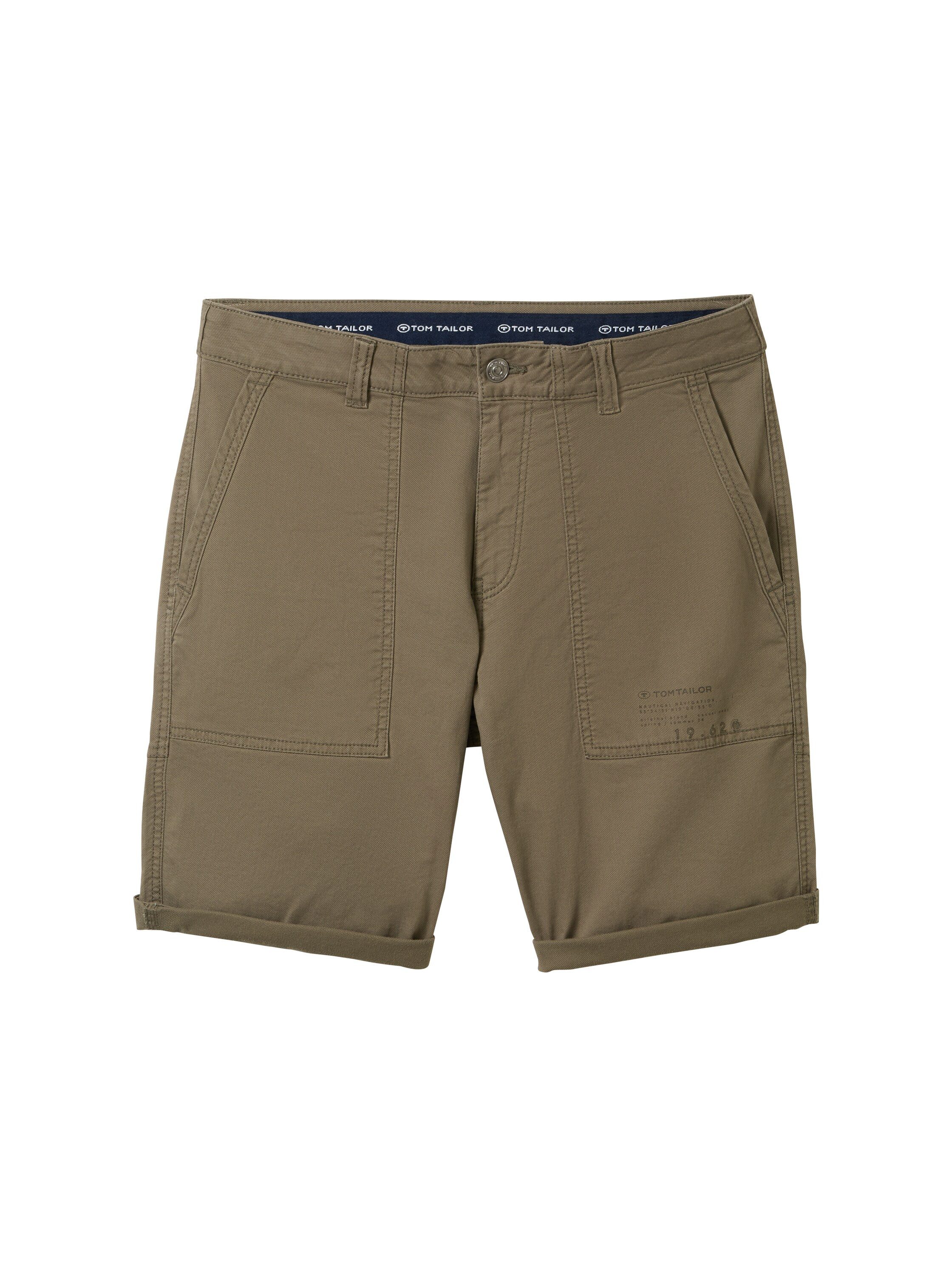 Tom Tailor Bermuda met utility details