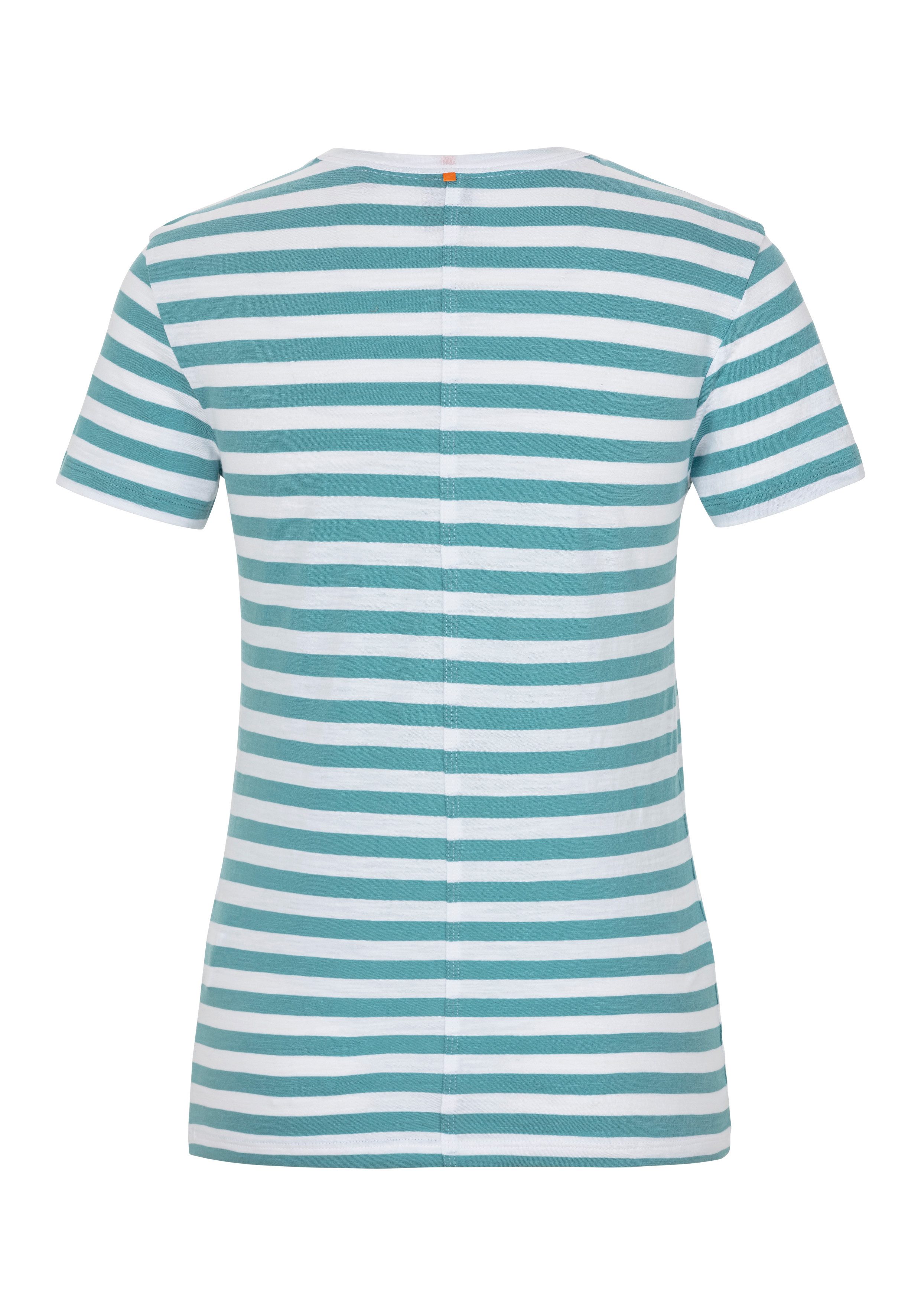 Boss Orange T-shirt Esla Striped Premium Damesmode Premium damesmode, in gestreept ontwerp