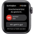 apple smartwatch watch nike se gps + cellular, 40 mm grijs