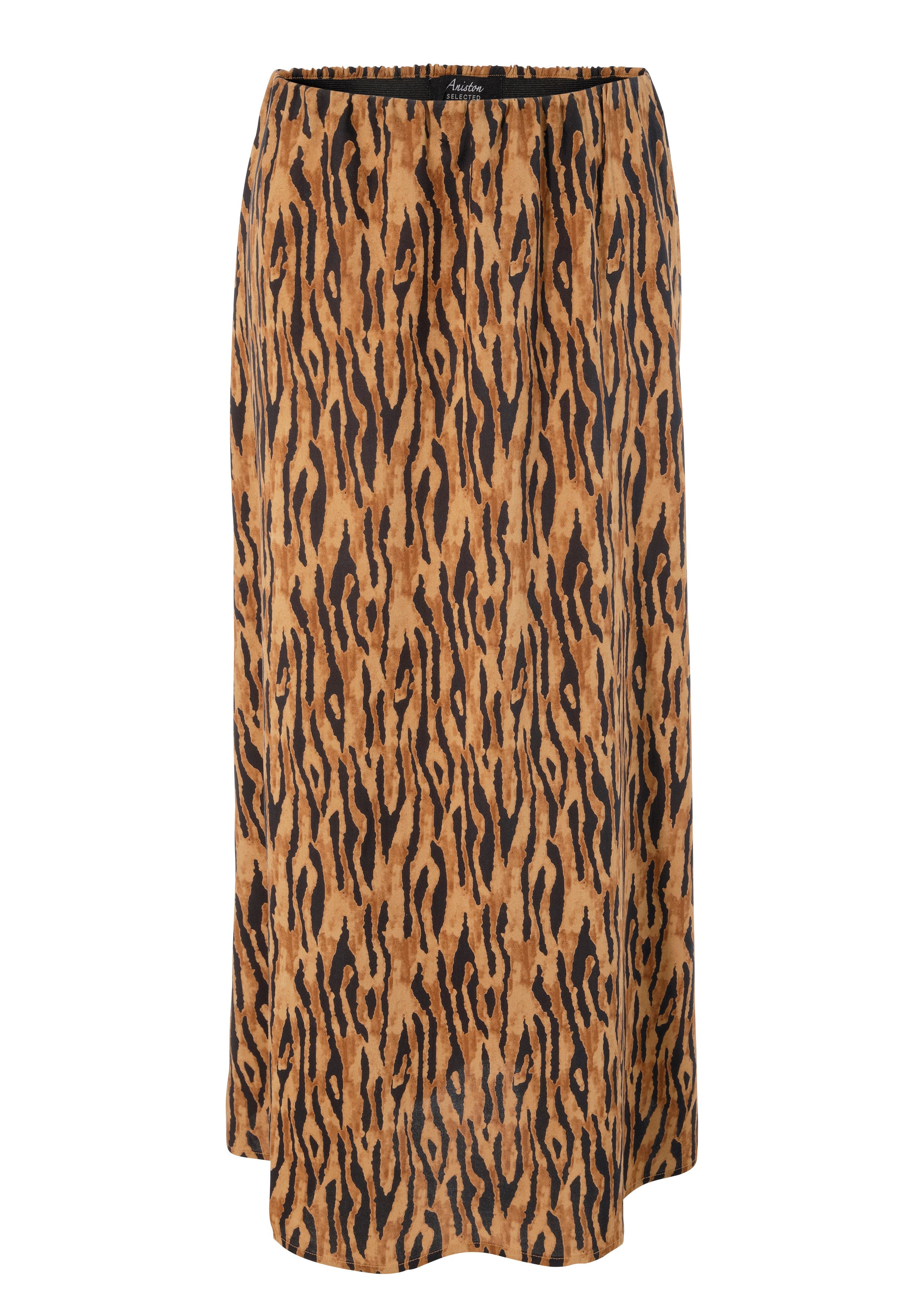 Aniston SELECTED Maxirok met animal-print