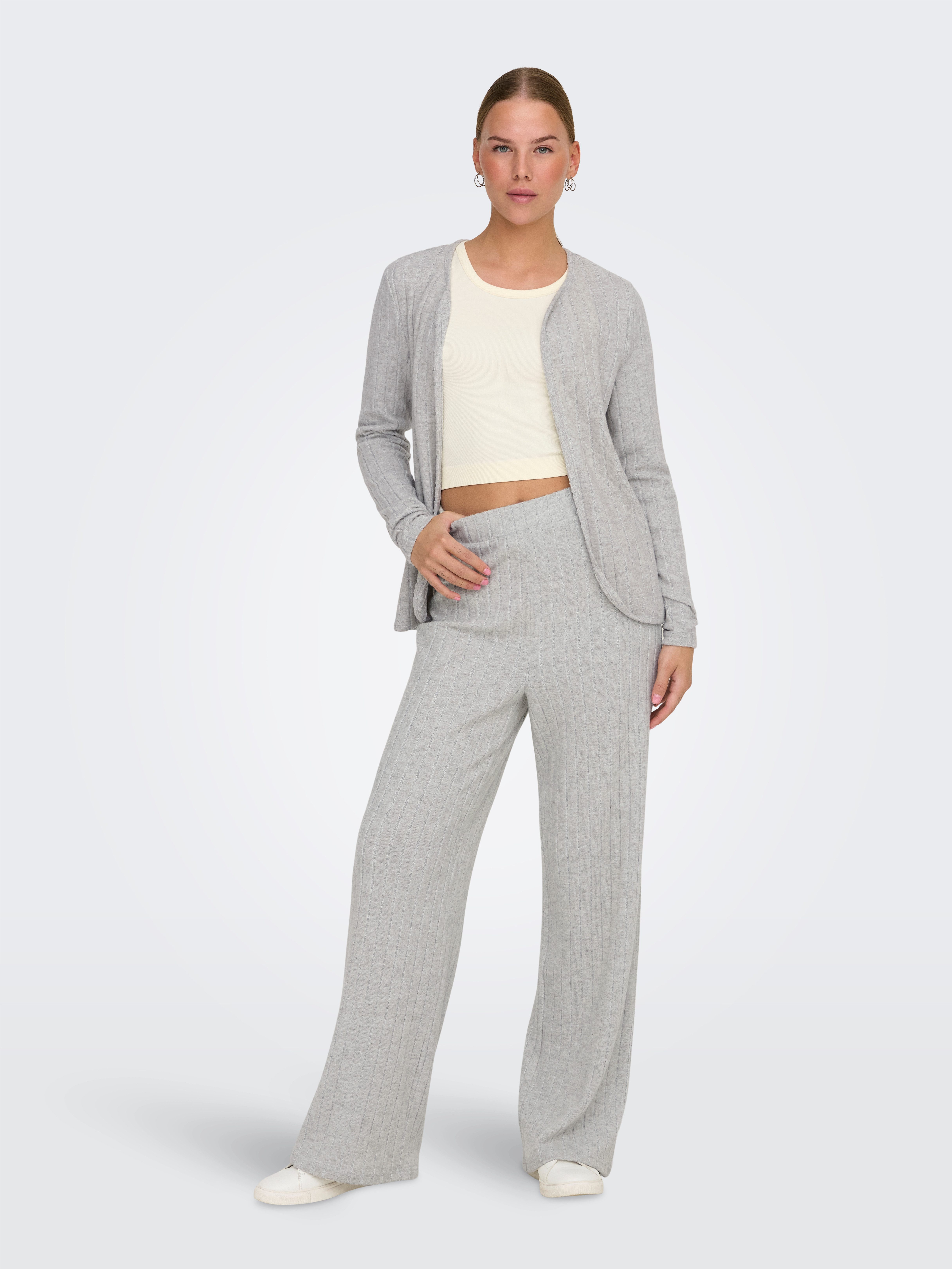 Only Comfortbroek ONLANNA STRAIGHT PANT BOX CC JRS
