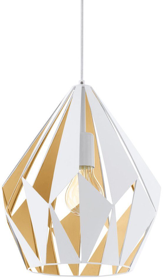 EGLO Hanglamp CARLTON 1 Hanglicht, hanglamp hanglampen wit