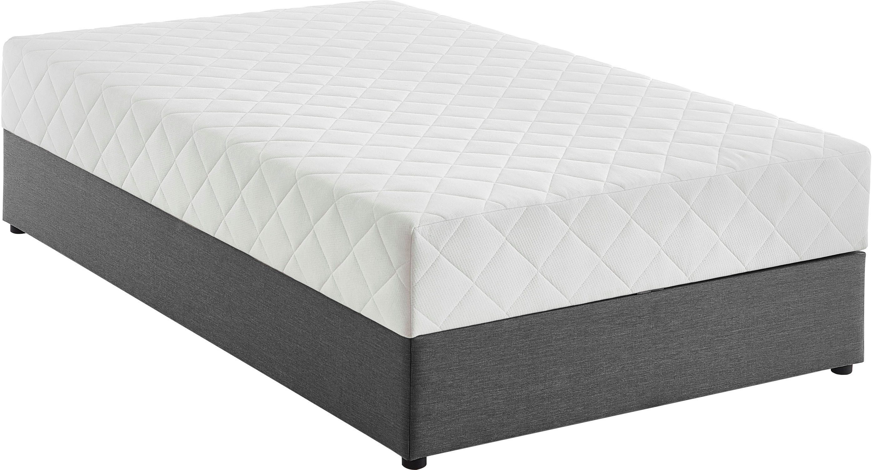 ATLANTIC home collection Boxspring BELINA met pocketveringmatras en ruime bedlade