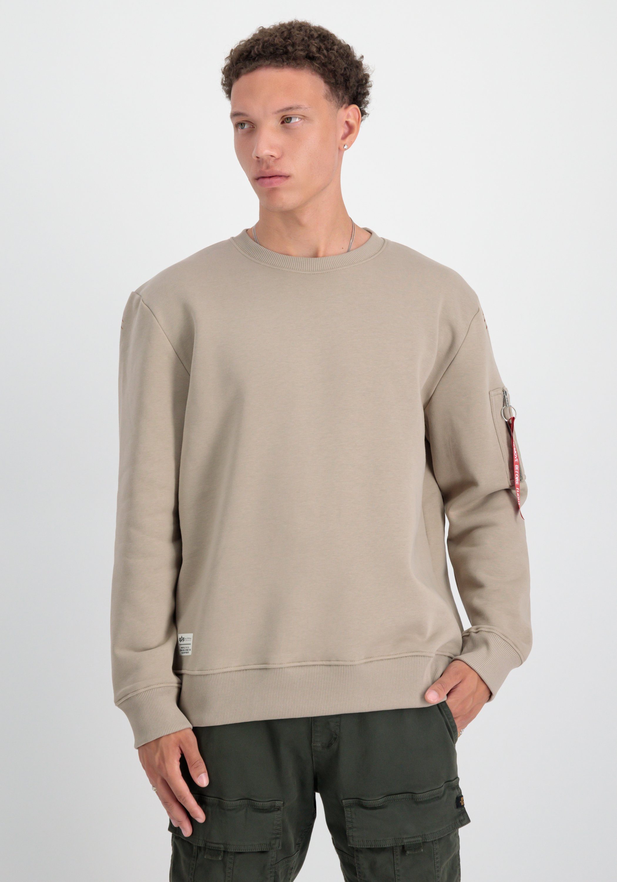 Alpha Industries Sweater  Men - Sweatshirts Dragon EMB Sweater