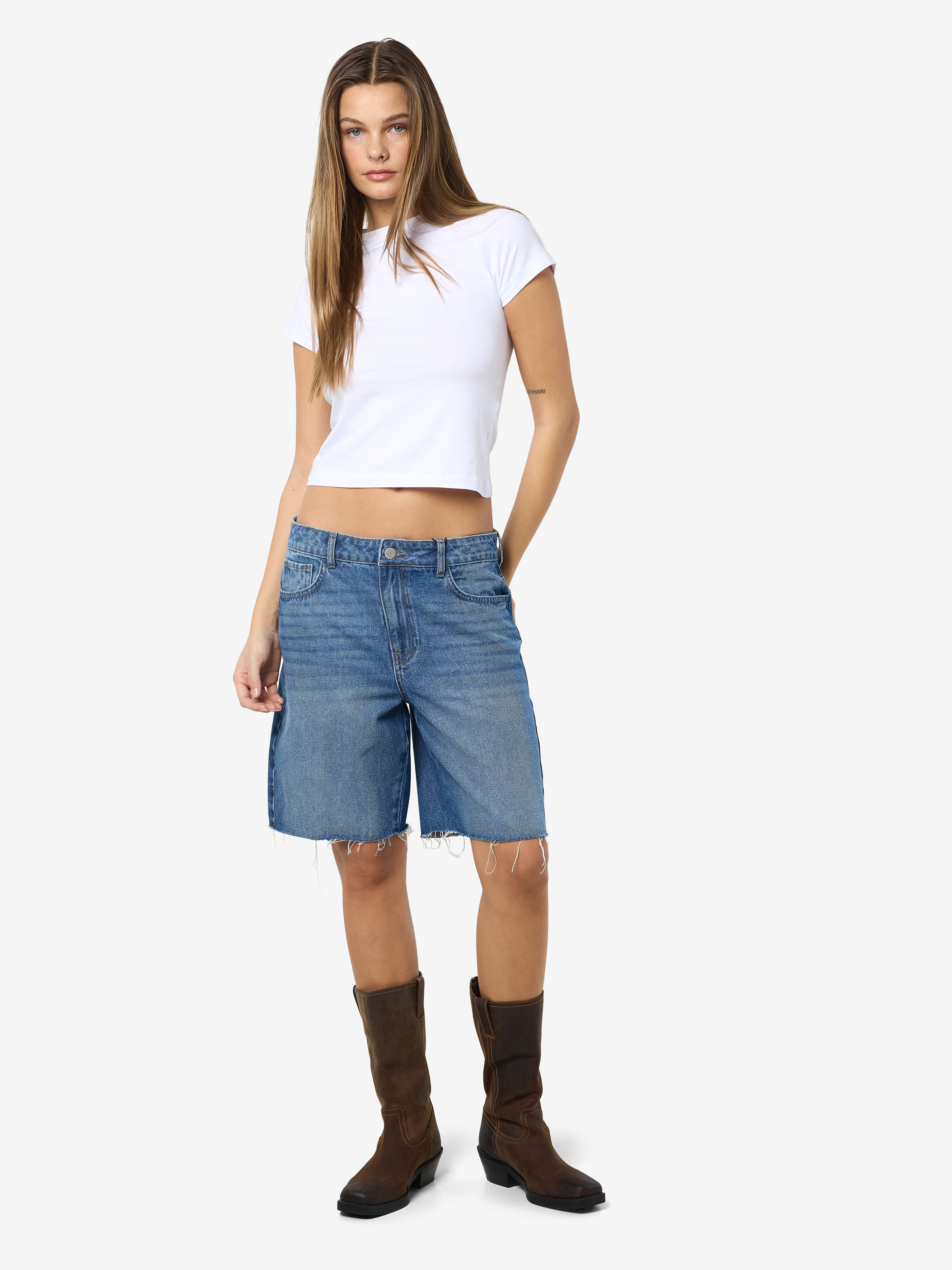 Noisy may Jeansshort NMHOLLA NW LOOSE SHORT AZ426MB NOOS