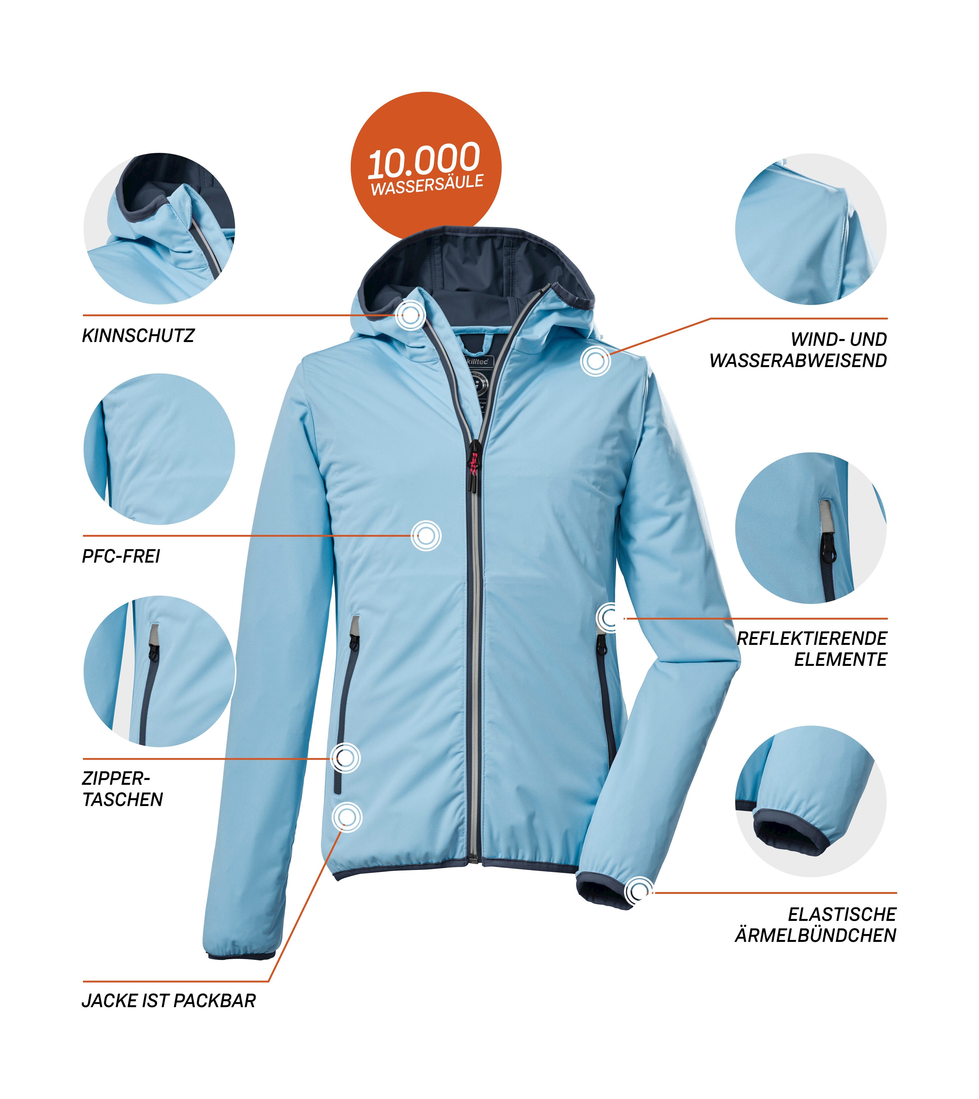 Killtec Outdoorjack KOS 229 GRLS JCKT
