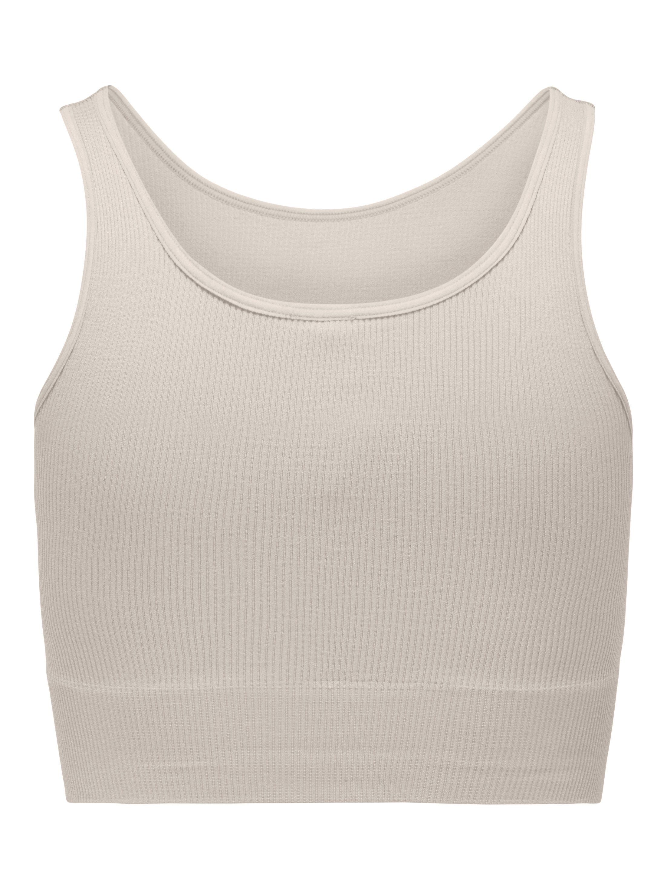 Only Play Trainingstop ONPJAIA LIFE Cropped fit, in fijne ribstructuur