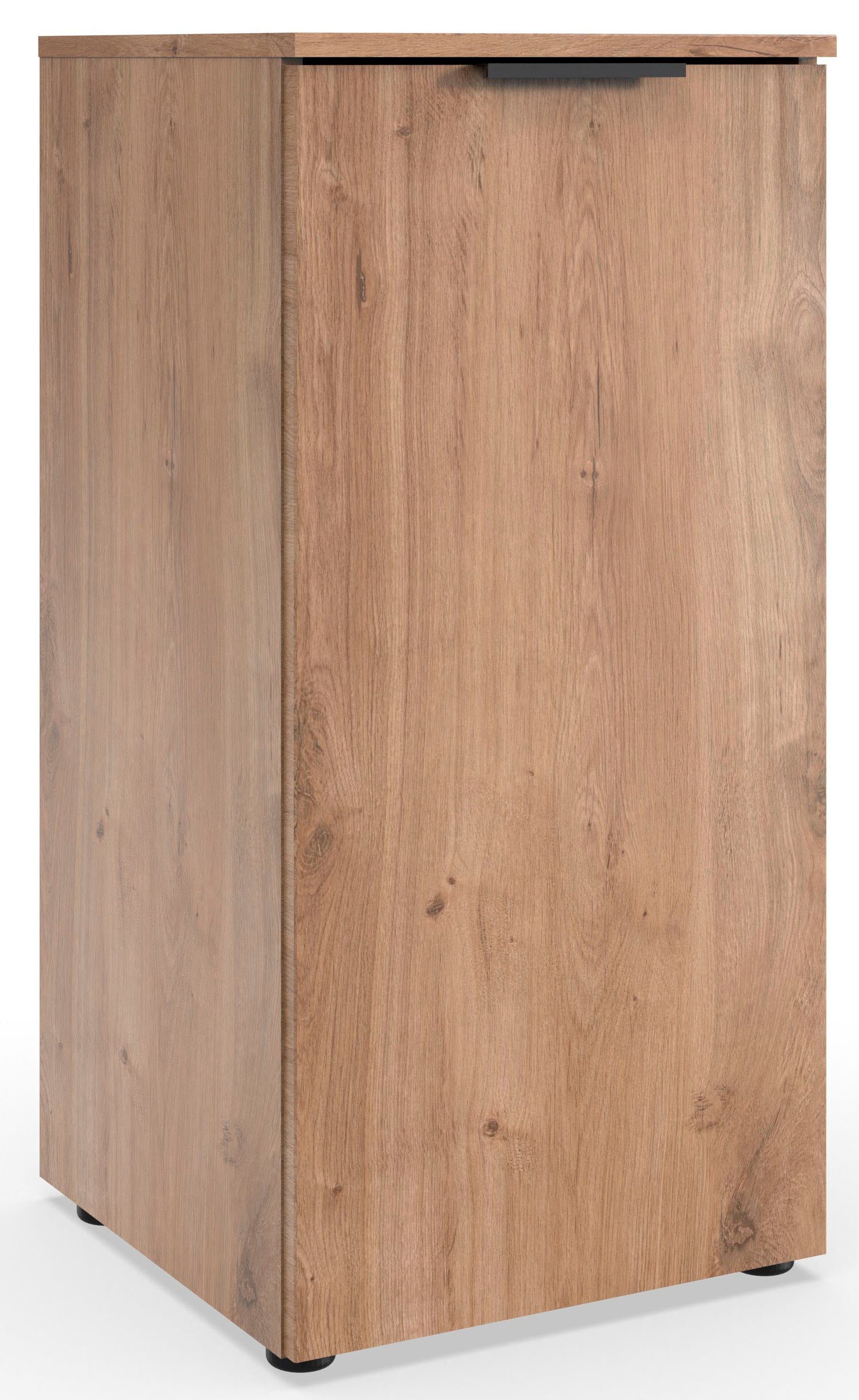 Wimex Kast Level by fresh to go 1-deurs met soft-close functie, 41 cm breed, 92 cm hoog dressoirs beige