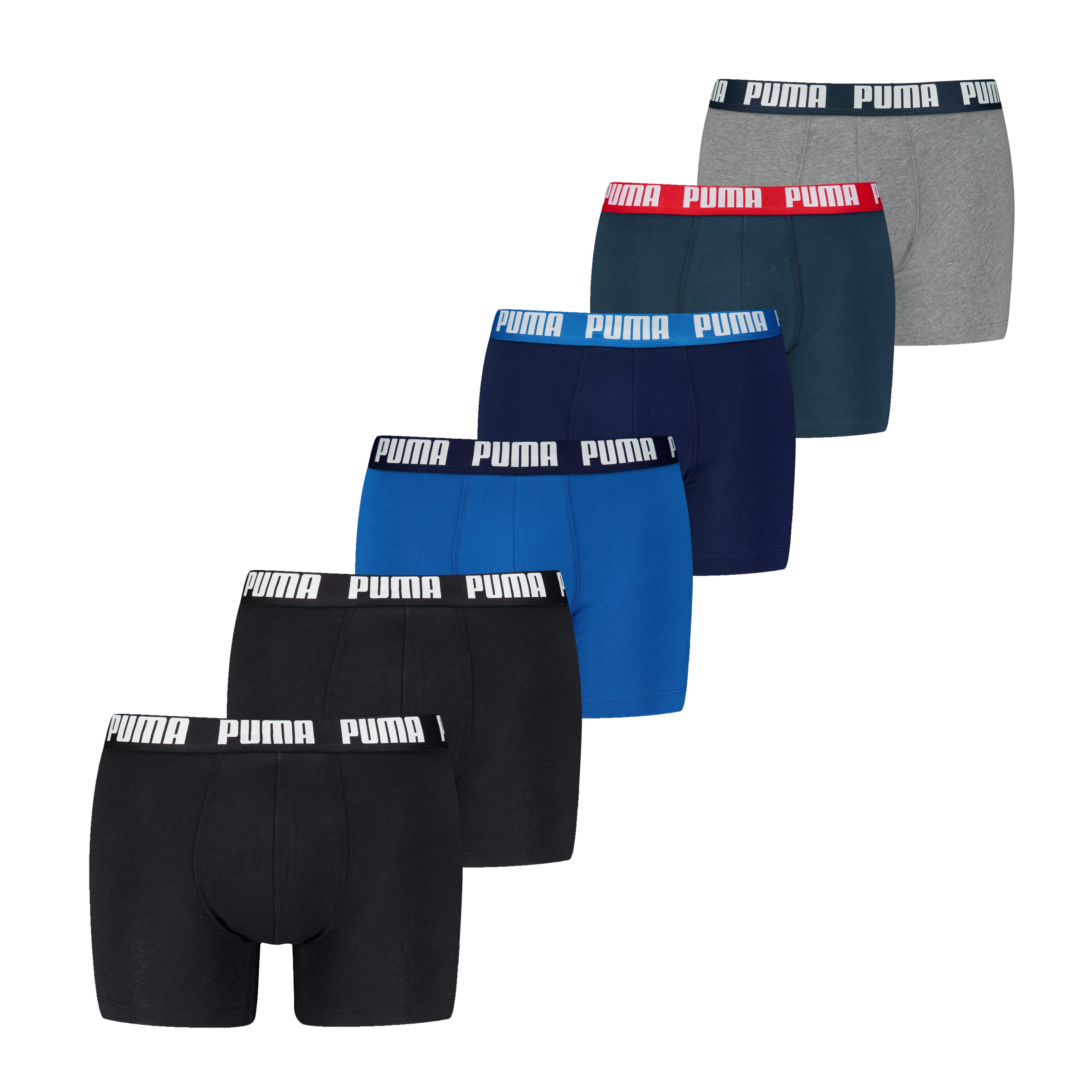 Tommy Hilfiger Korte sokken TH KIDS ICONIC SPORTS QUARTER 6P ECOM Gepolsterde zool voor schokdemping en extra comfort (6 paar)