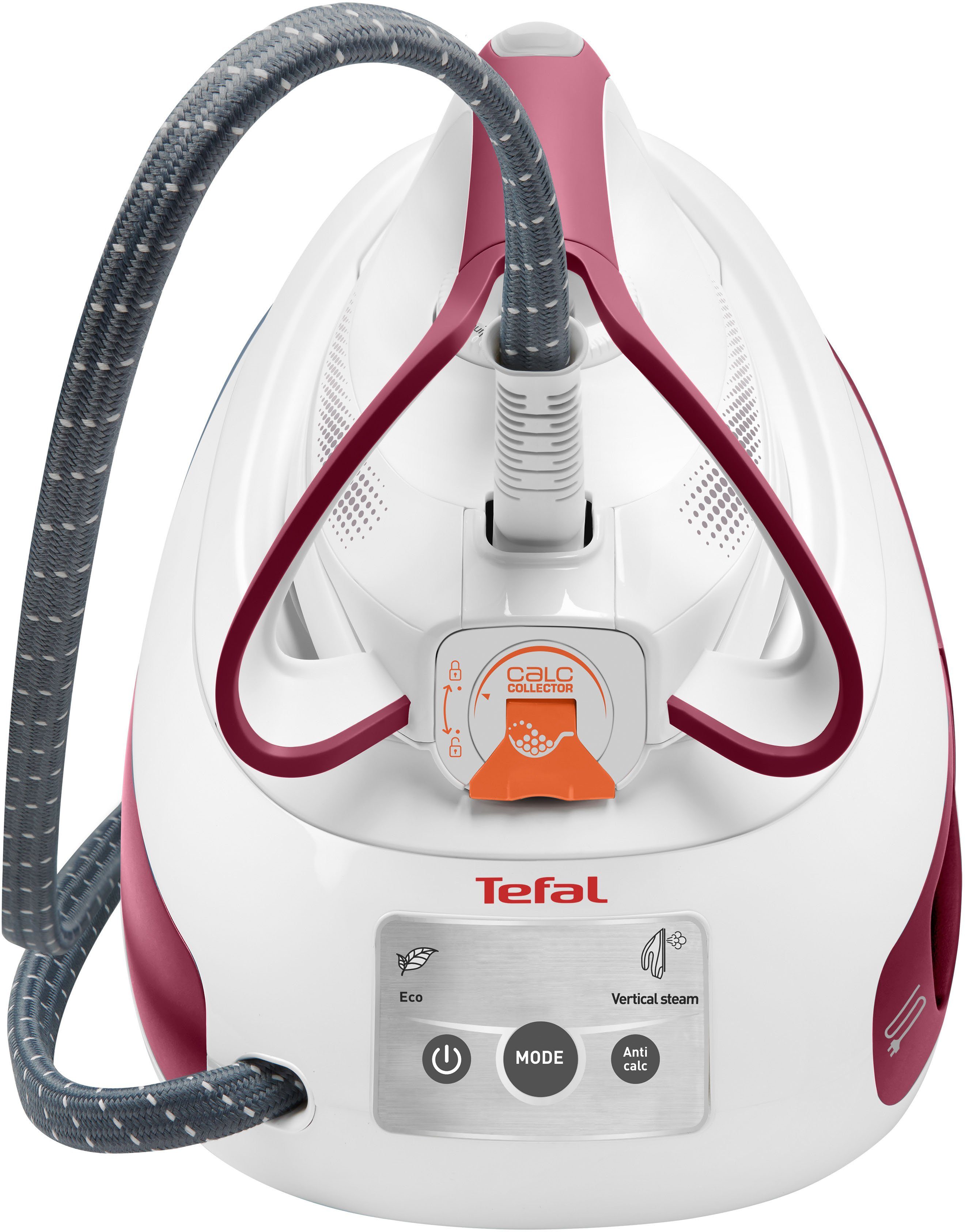 Tefal Stoomstrijksysteem Express Anti-Calc, 2800 W, 1,8 Liter Wassertank, Anti-Kalk-Kollektor, 2830 w, stoomopbrengst 120 g/min, stoomstoot 400 g/min