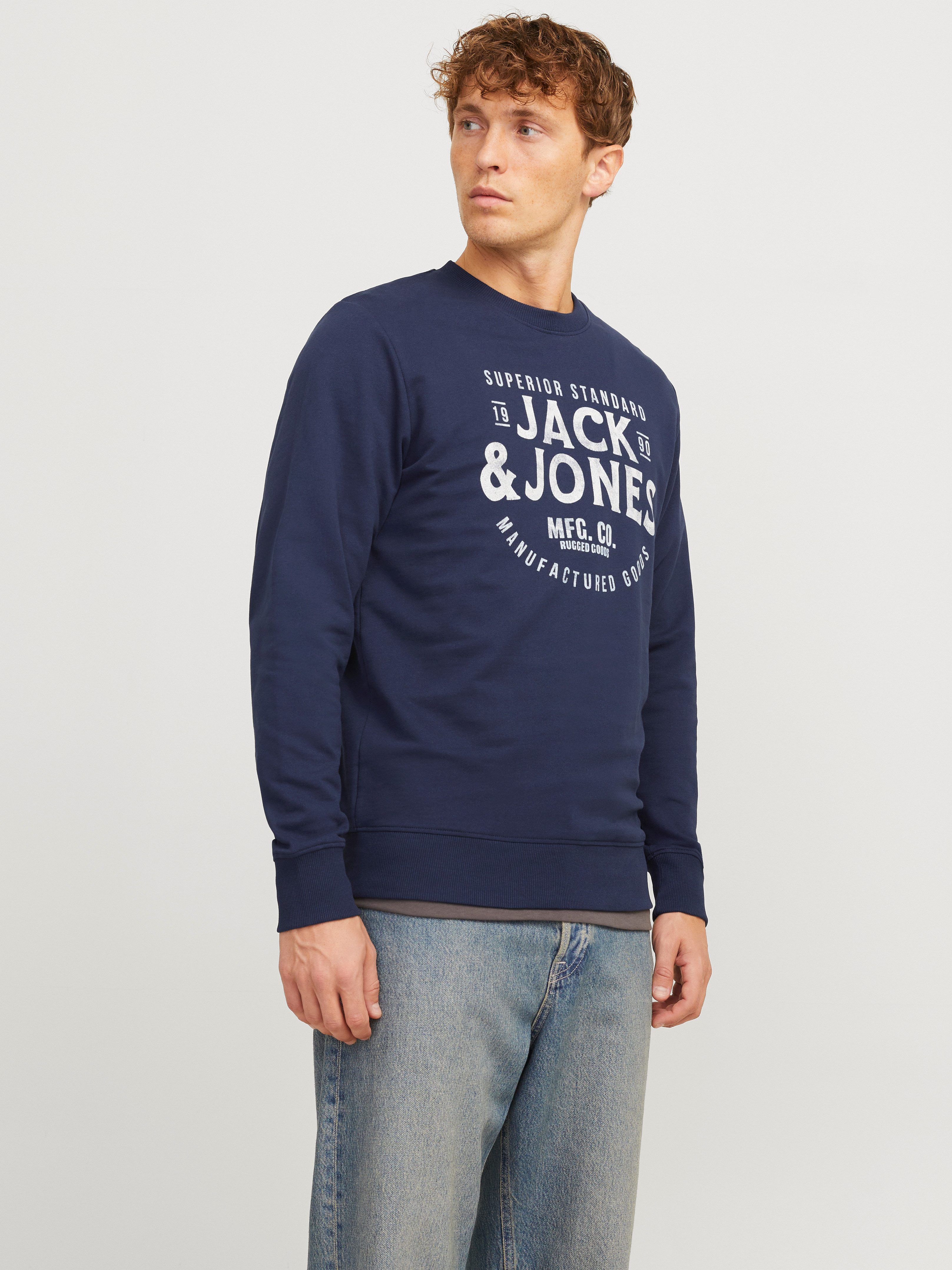 Jack & Jones Sweatshirt JJJEANS SWEAT O-NECK