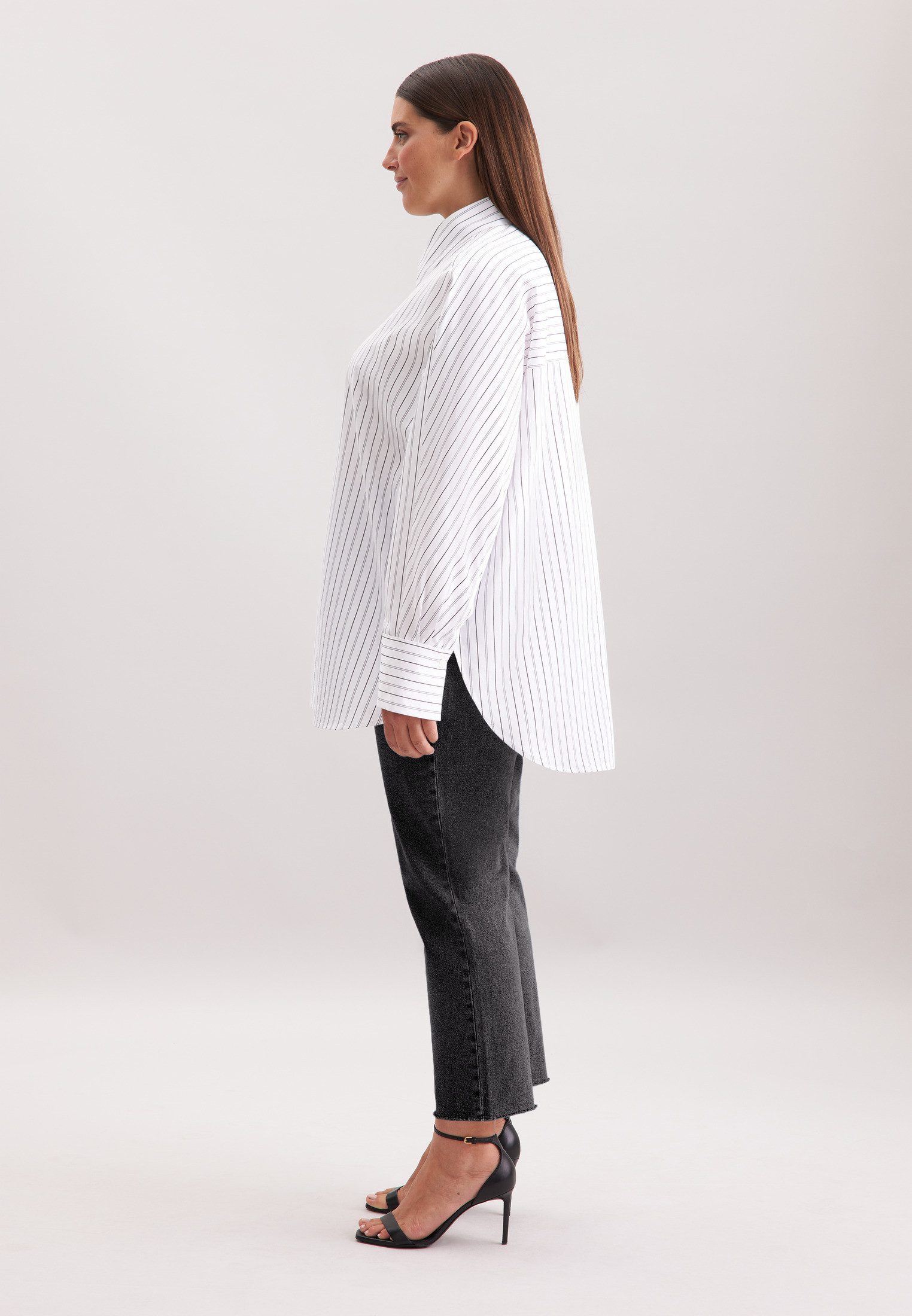 seidensticker Overhemdblouse Zwarte roos