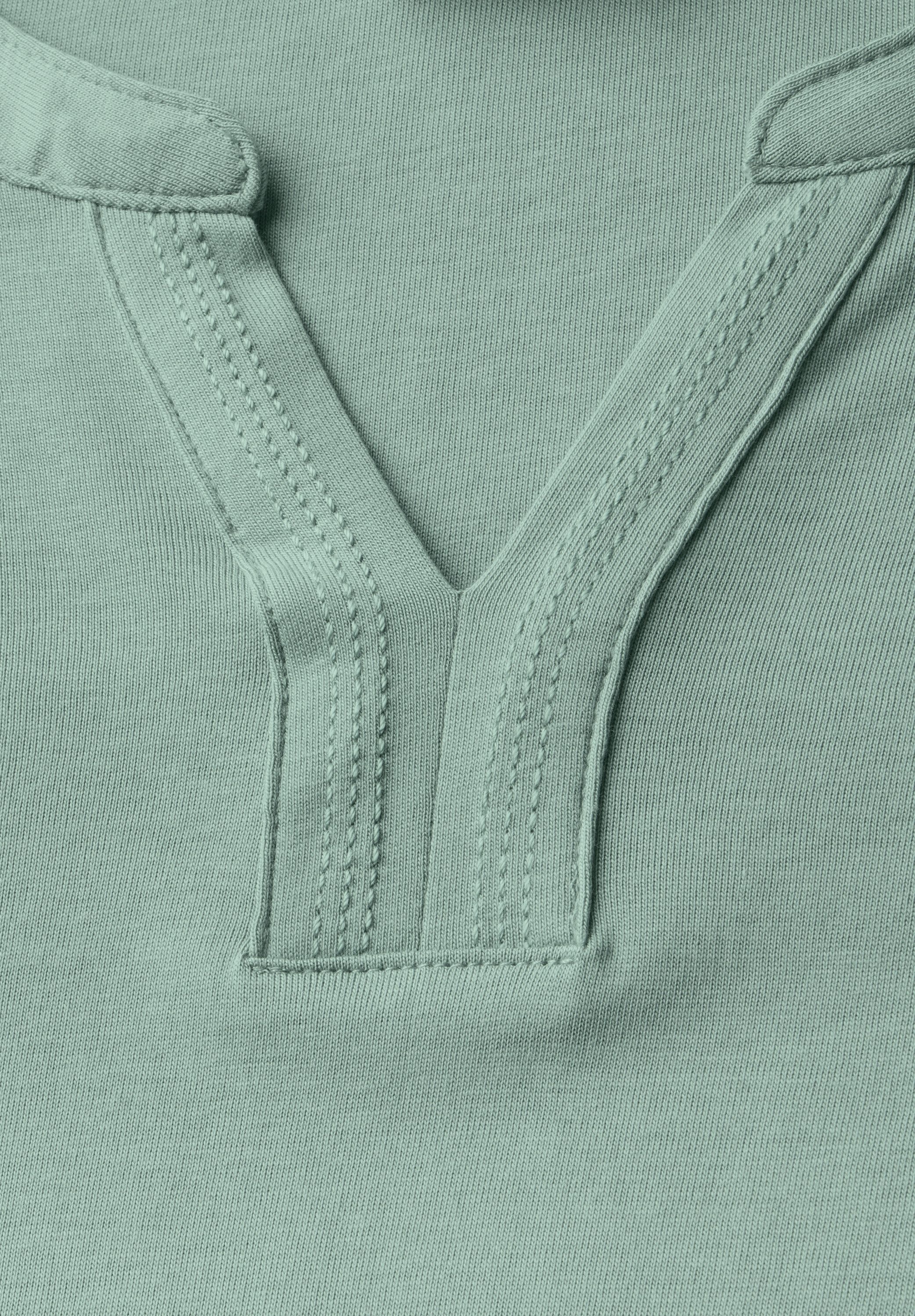Cecil T-shirt in tuniek-look
