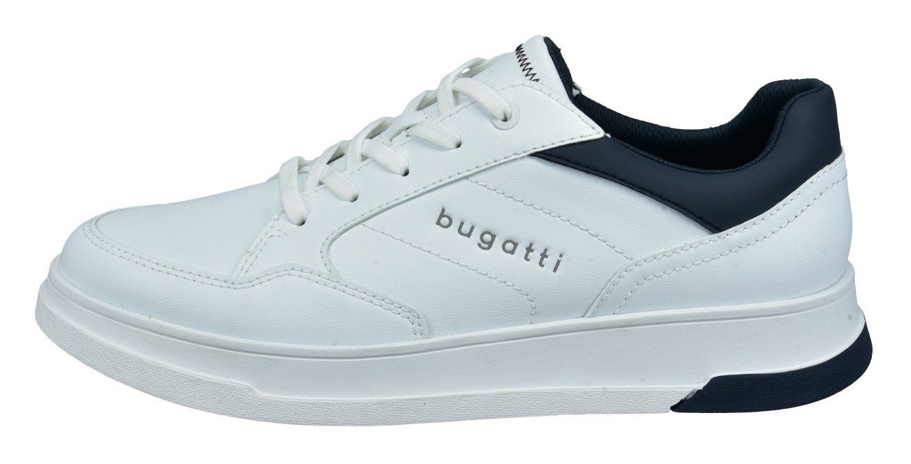 Bugatti Sneakers met modieuze siersteken, vrijetijdsschoen, lage schoen, veterschoen