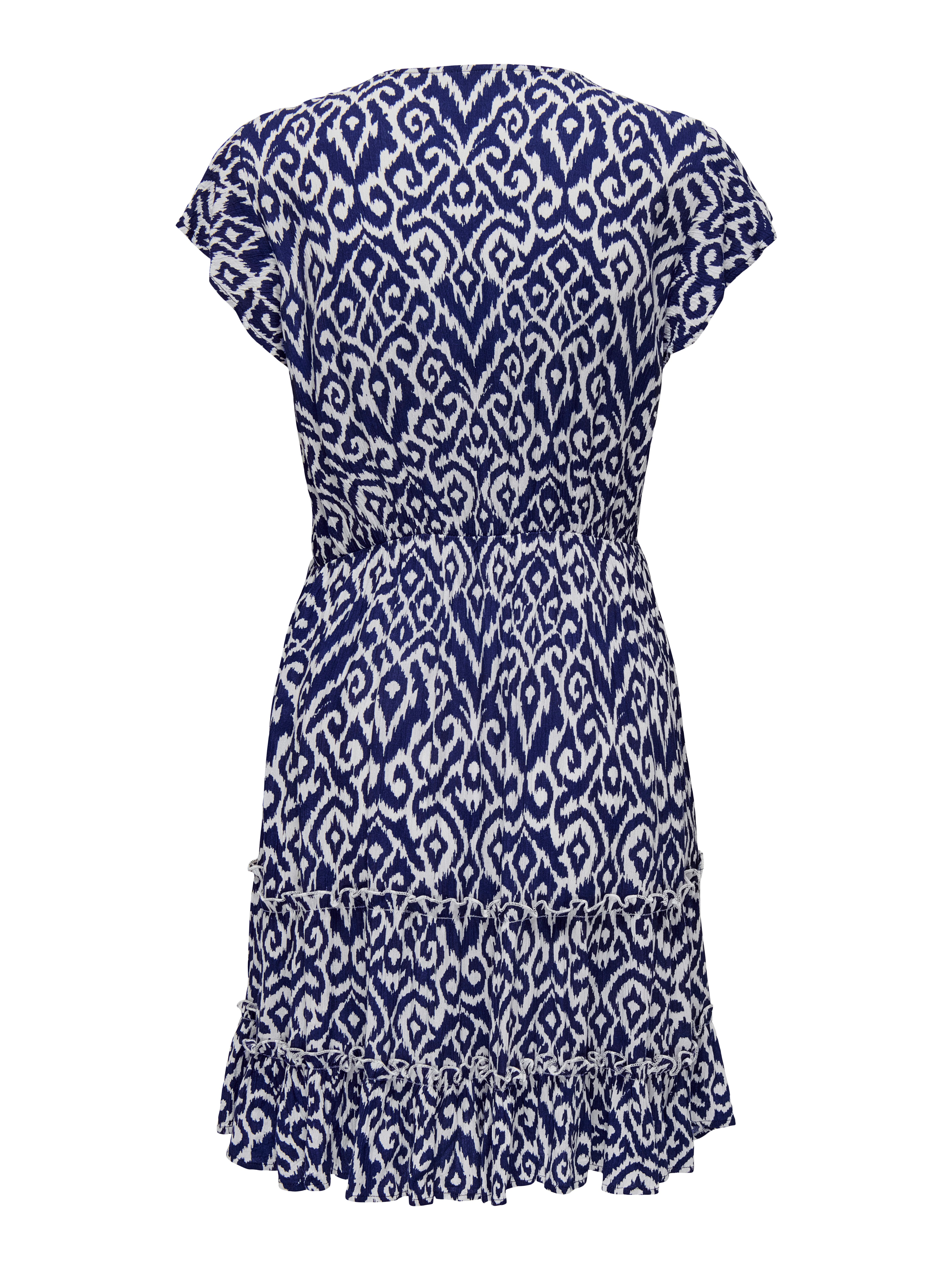 Only Mini-jurk ONLCLAUDETTE LIFE SS MINI DRESS WVN NOOS