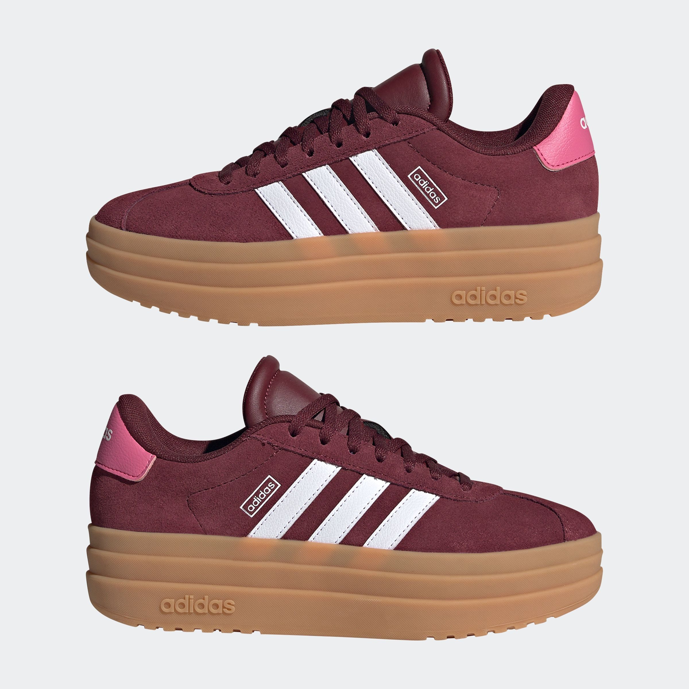 adidas Sportswear Plateausneakers Design in de voetsporen van de adidas Gazelle Bold