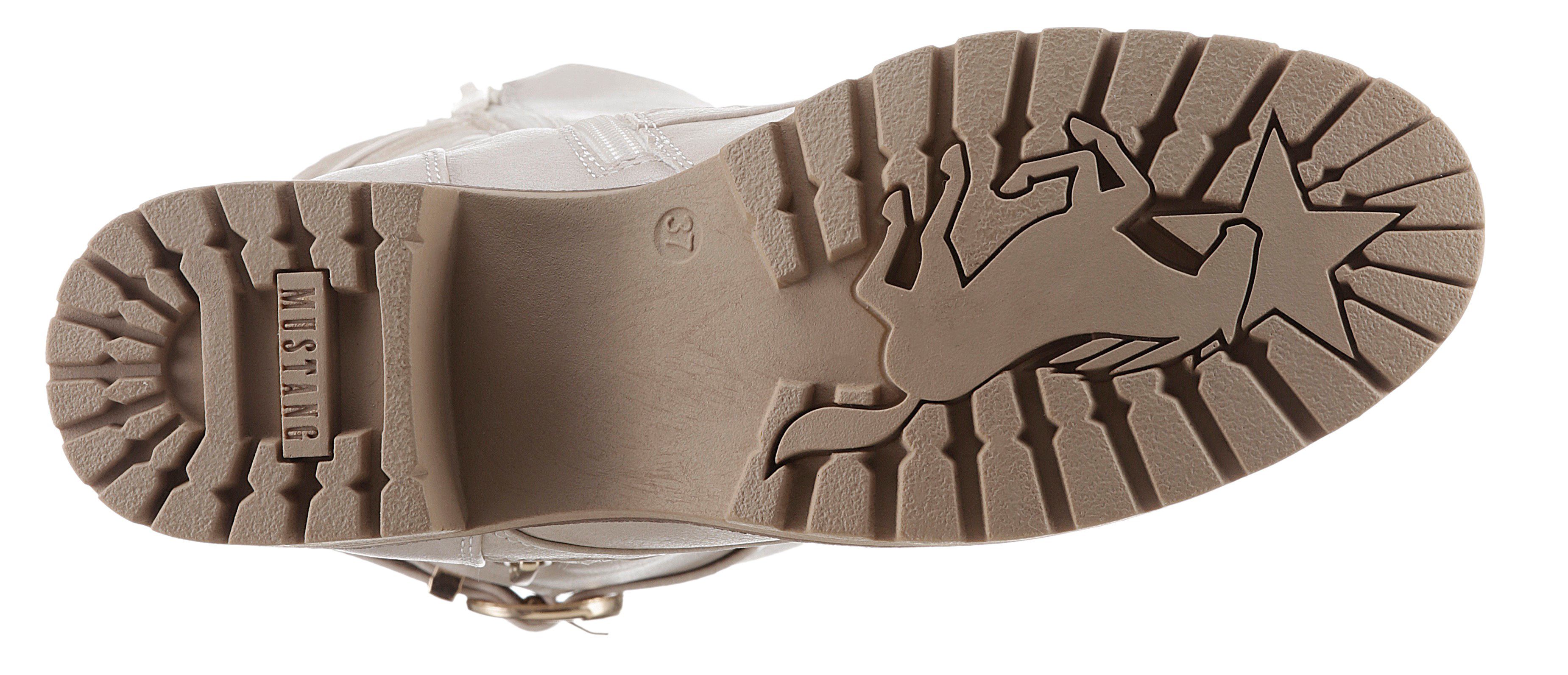 Mustang Shoes Winterlaarzen met goudkleurige accenten