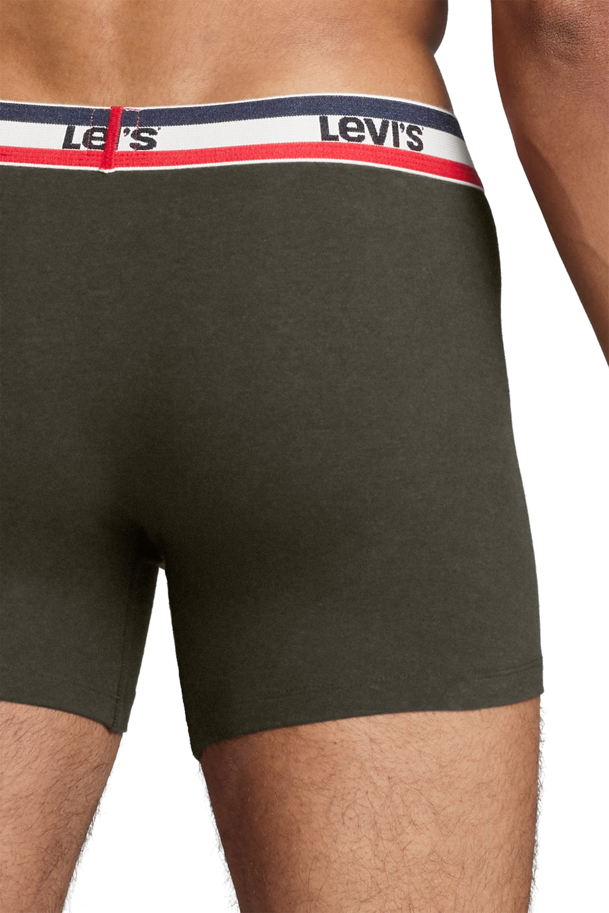 Levi's® Boxershort LEVIS MEN SPRTSWR LOGO BOXER BRIEF 3P (Set van 3)
