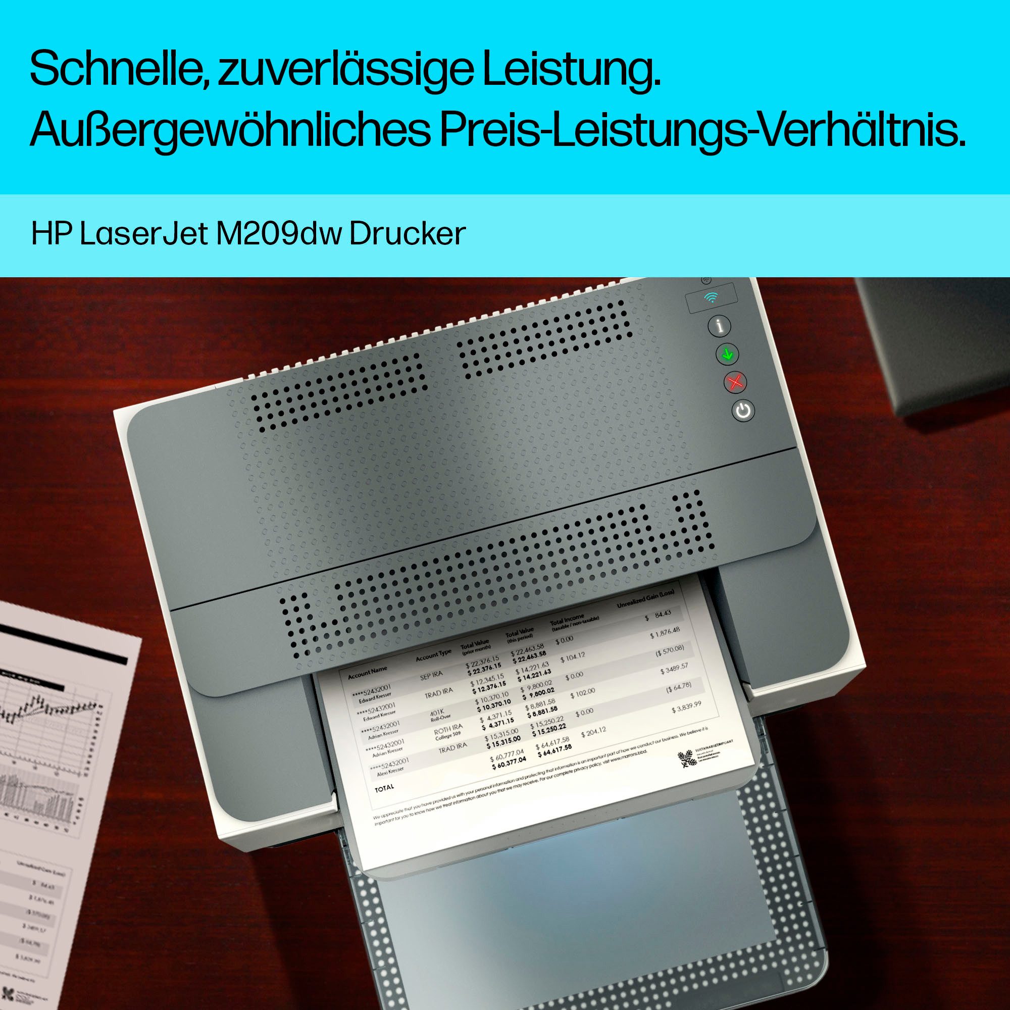 HP Laserprinter LaserJet M209dw