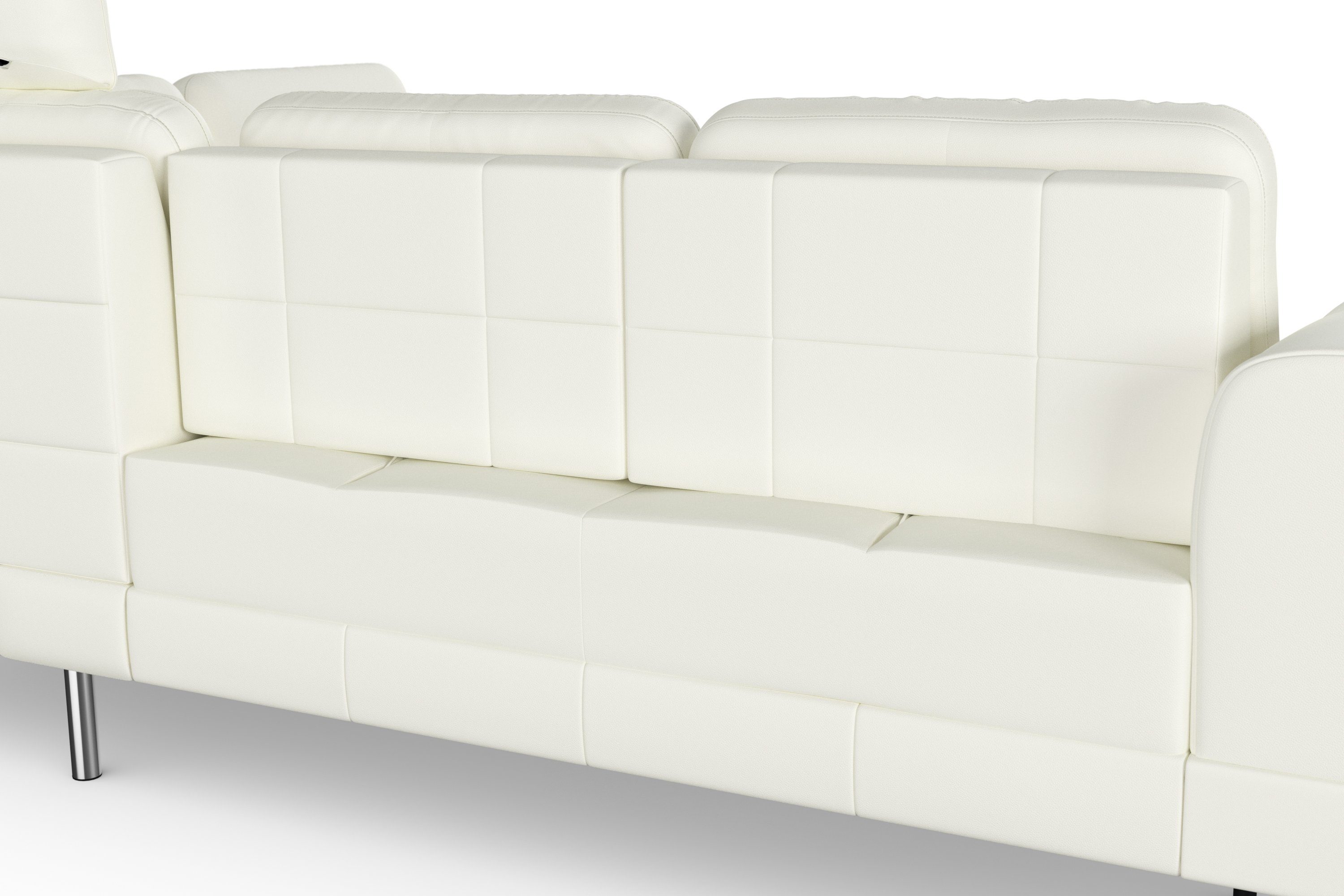 sit&more Hoekbank Bendigo L-vorm inclusief zitdiepteverstelling, bodemvrijheid 15 cm, in 2 pootkleuren