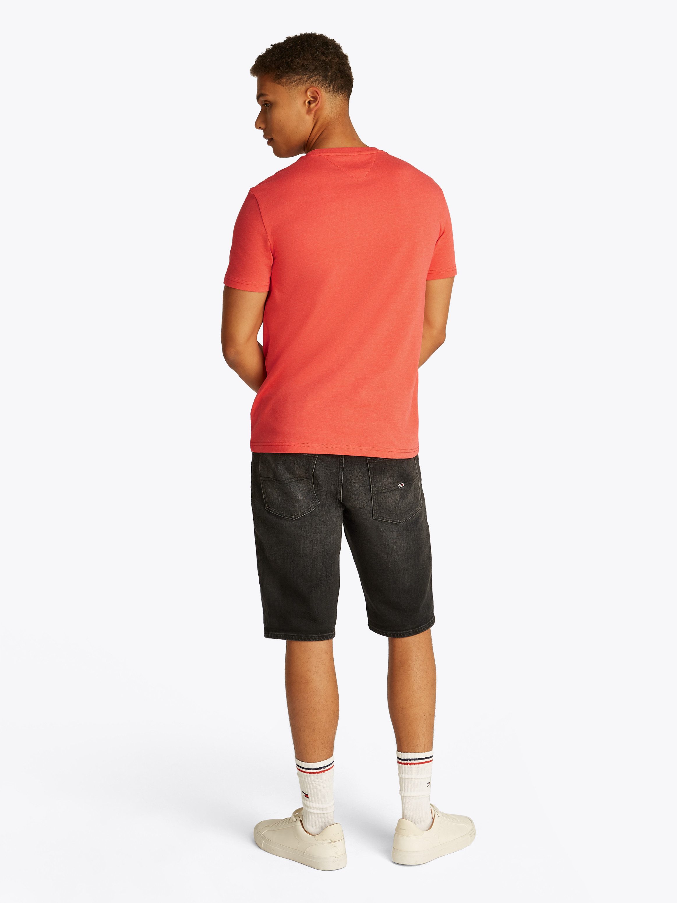 TOMMY JEANS T-shirt TJM XSLIM JASPE HTR TEE EXT