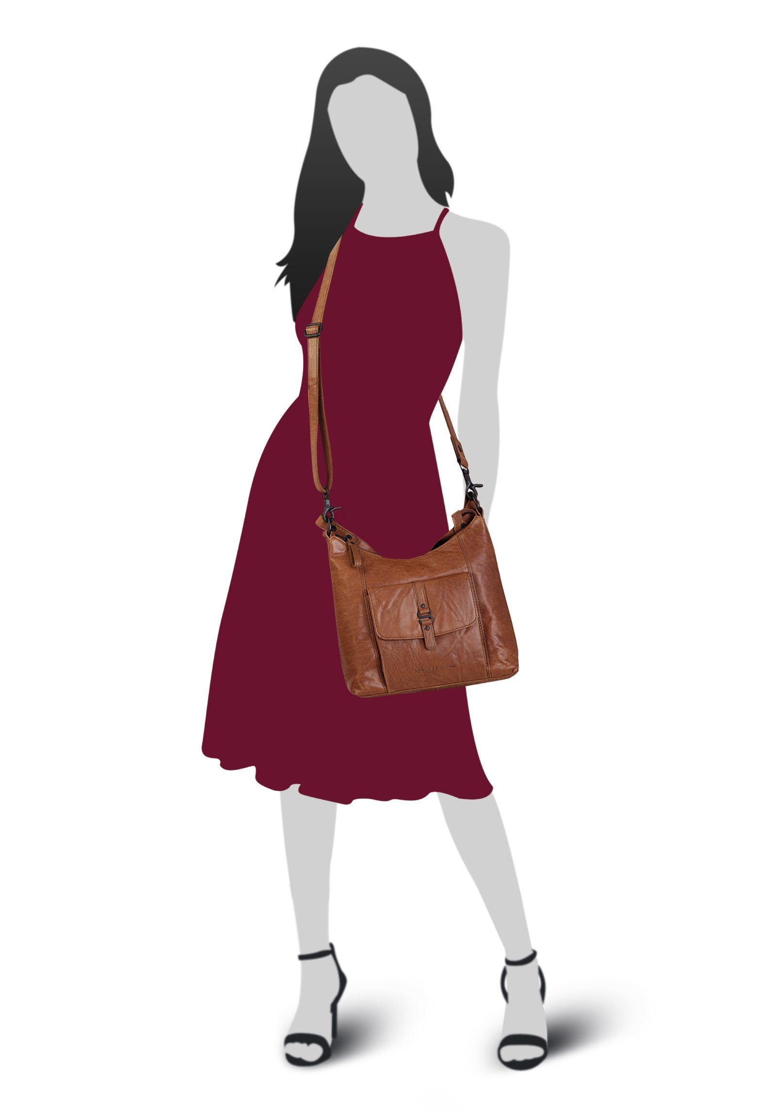 Spikes & Sparrow Shopper echt leder