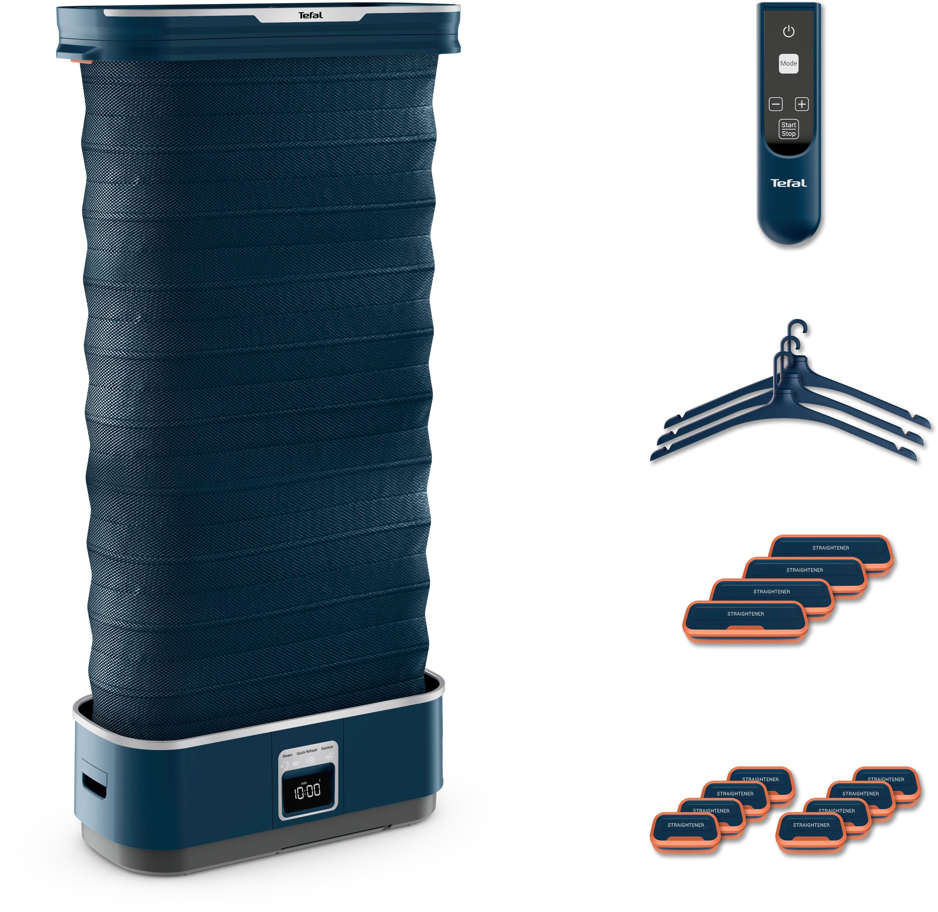 Tefal Kledingstomer YT2020 Care For You First voor textiel, automatisch ontknopen, desinfecteren en verfrissen