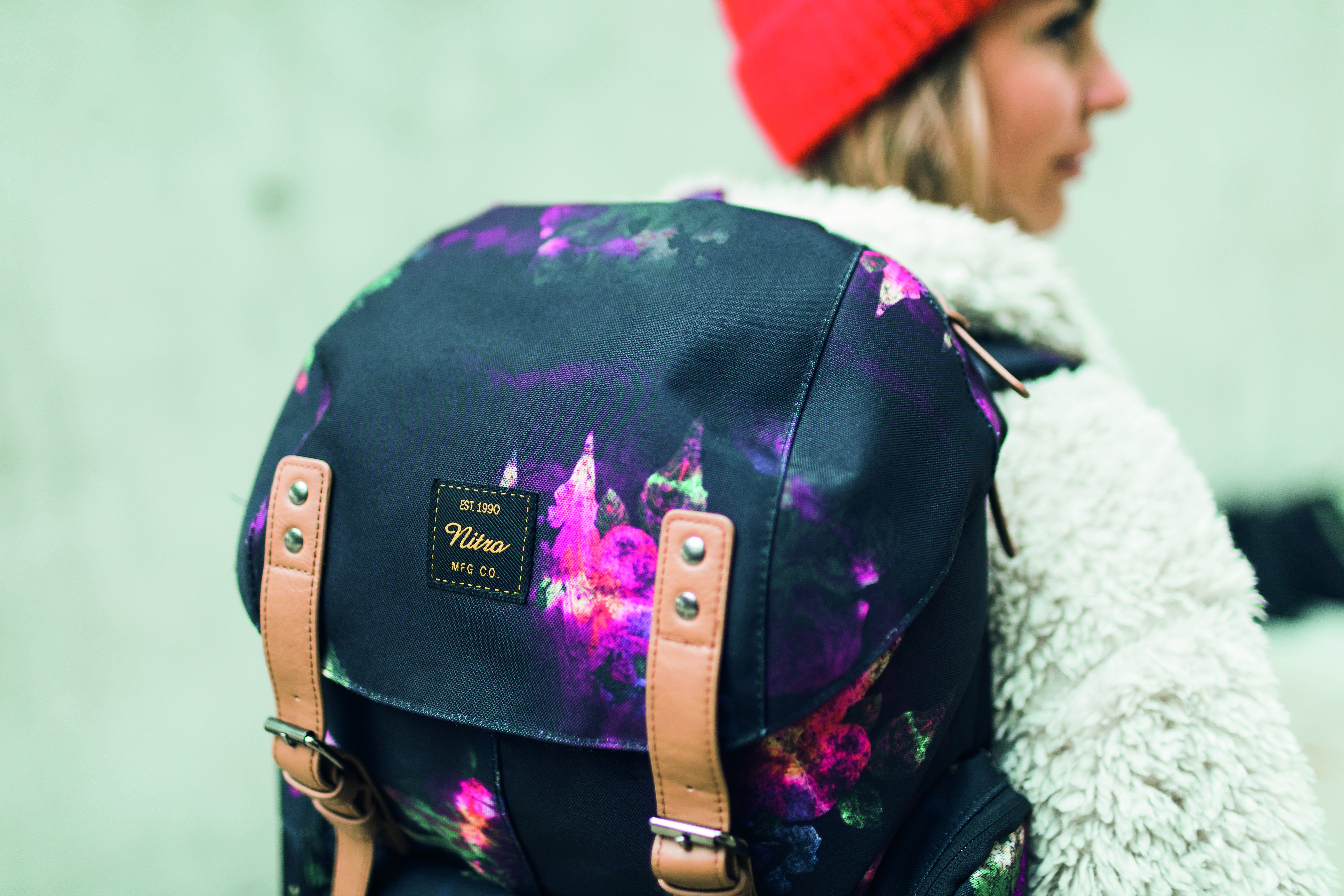 NITRO Vrijetijdsrugzak Daypacker met laptopvak, schoolrugzak, wandelaarsrugzak of streetpack