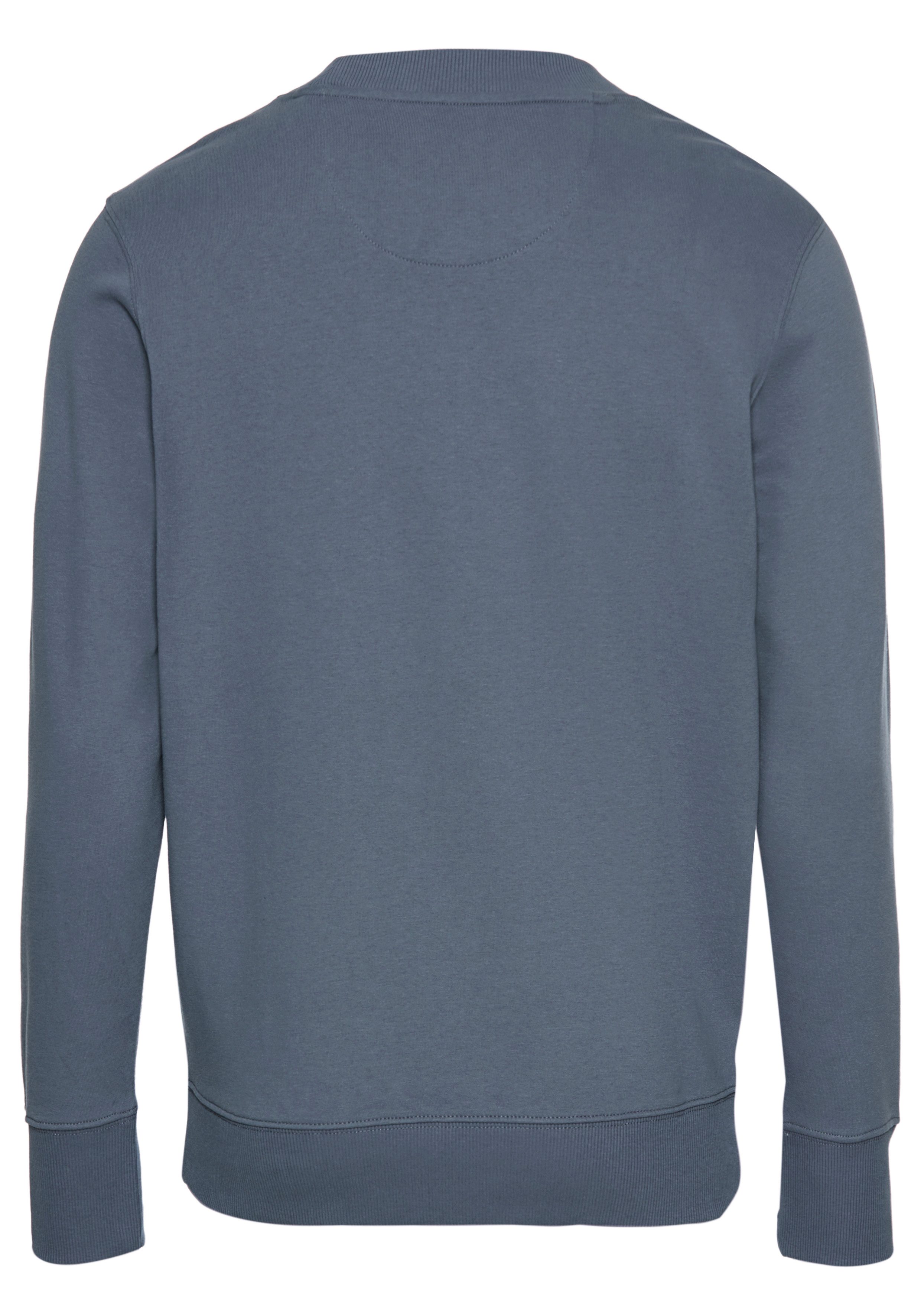 DELMAO Sweatshirt Langarm, regular fit, effen, basic-stijl