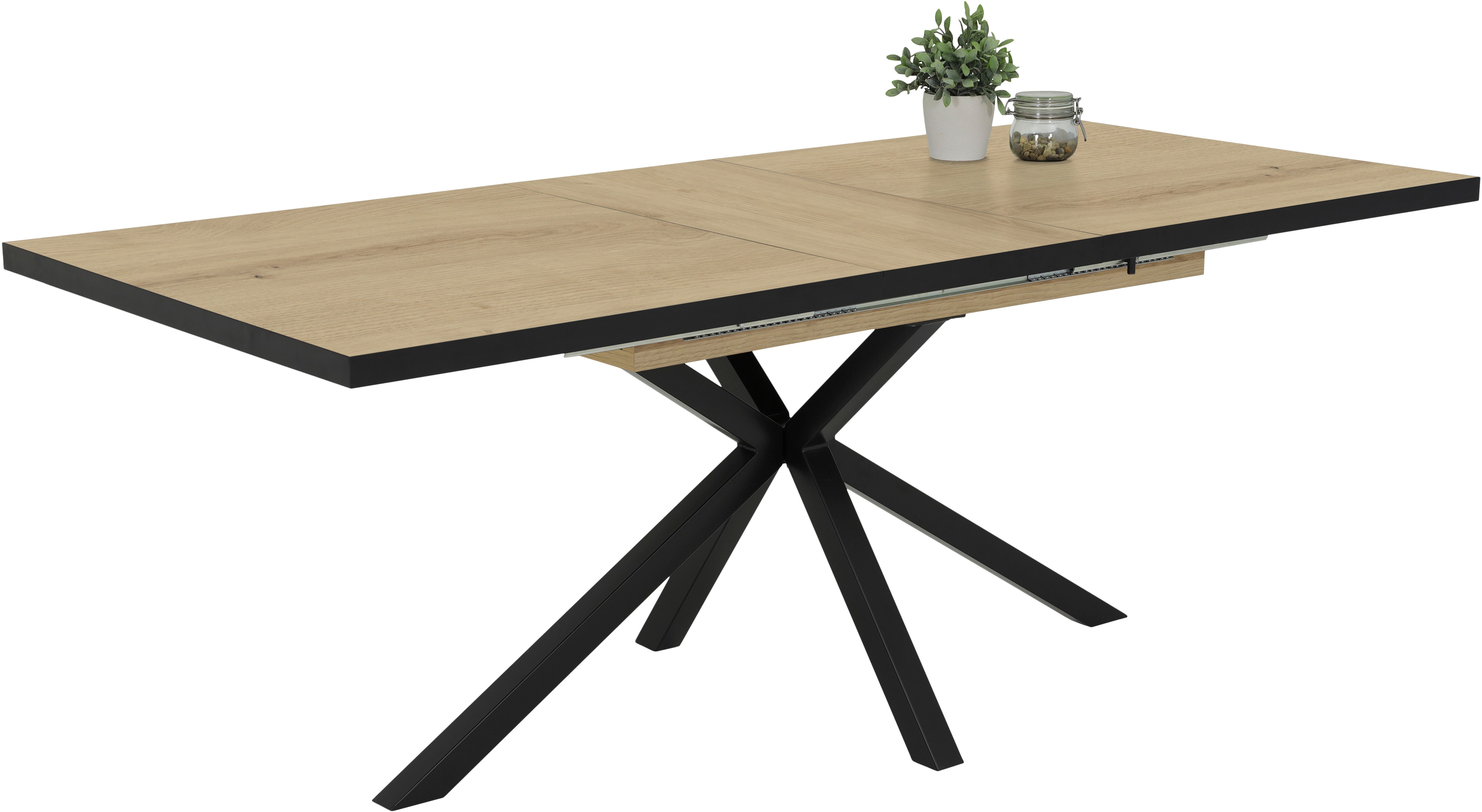 HELA Eettafel uittrekbaar 160-200 cm