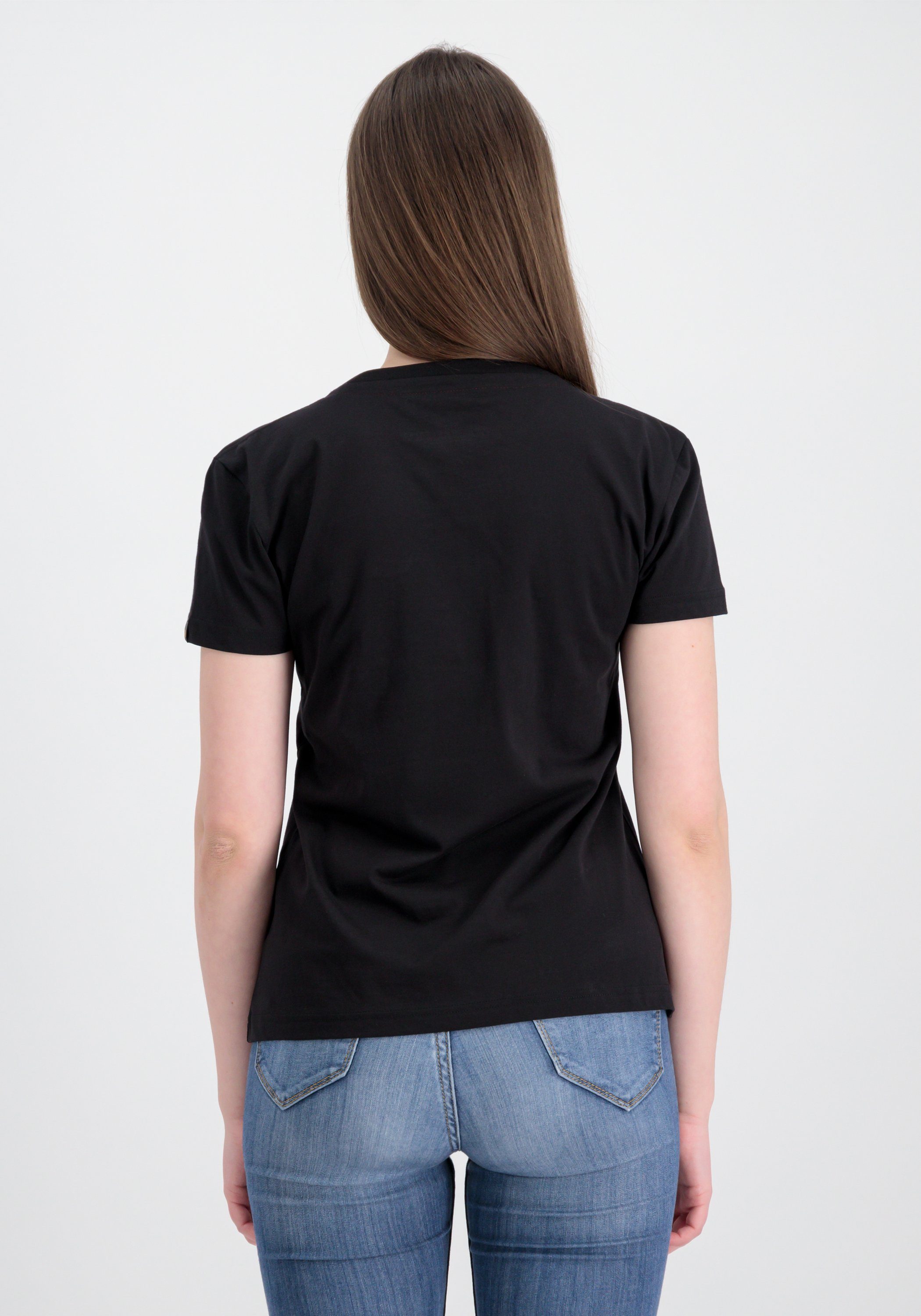 Alpha Industries T-shirt New Basic T-Shirt BL Glitter W