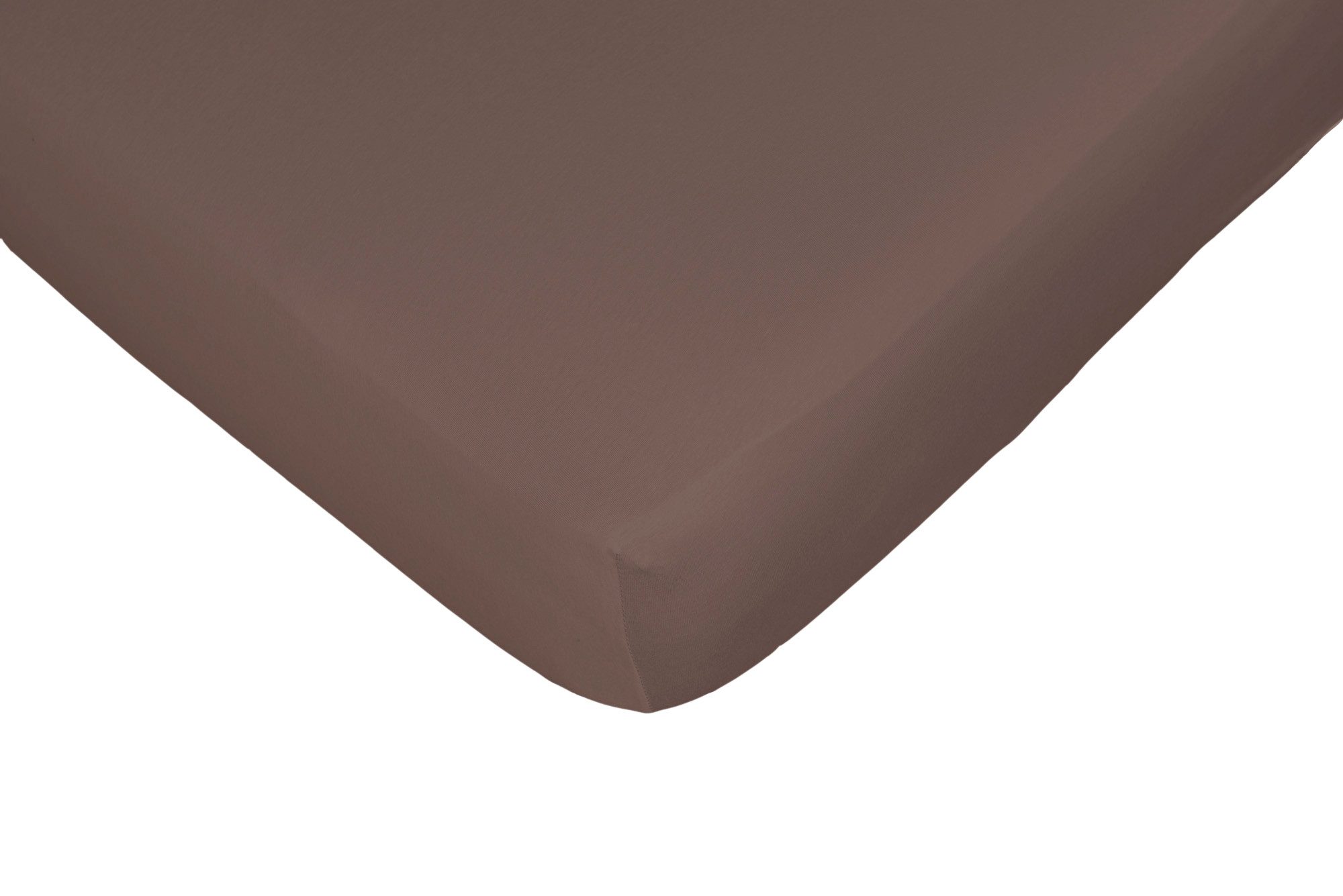 CASATEX Hoeslaken Jerry comfortabel aan- en uittrekken door hoge elasticiteit (1 stuk) hoeslakens maat 180-200 cm x 190-200 cm bruin