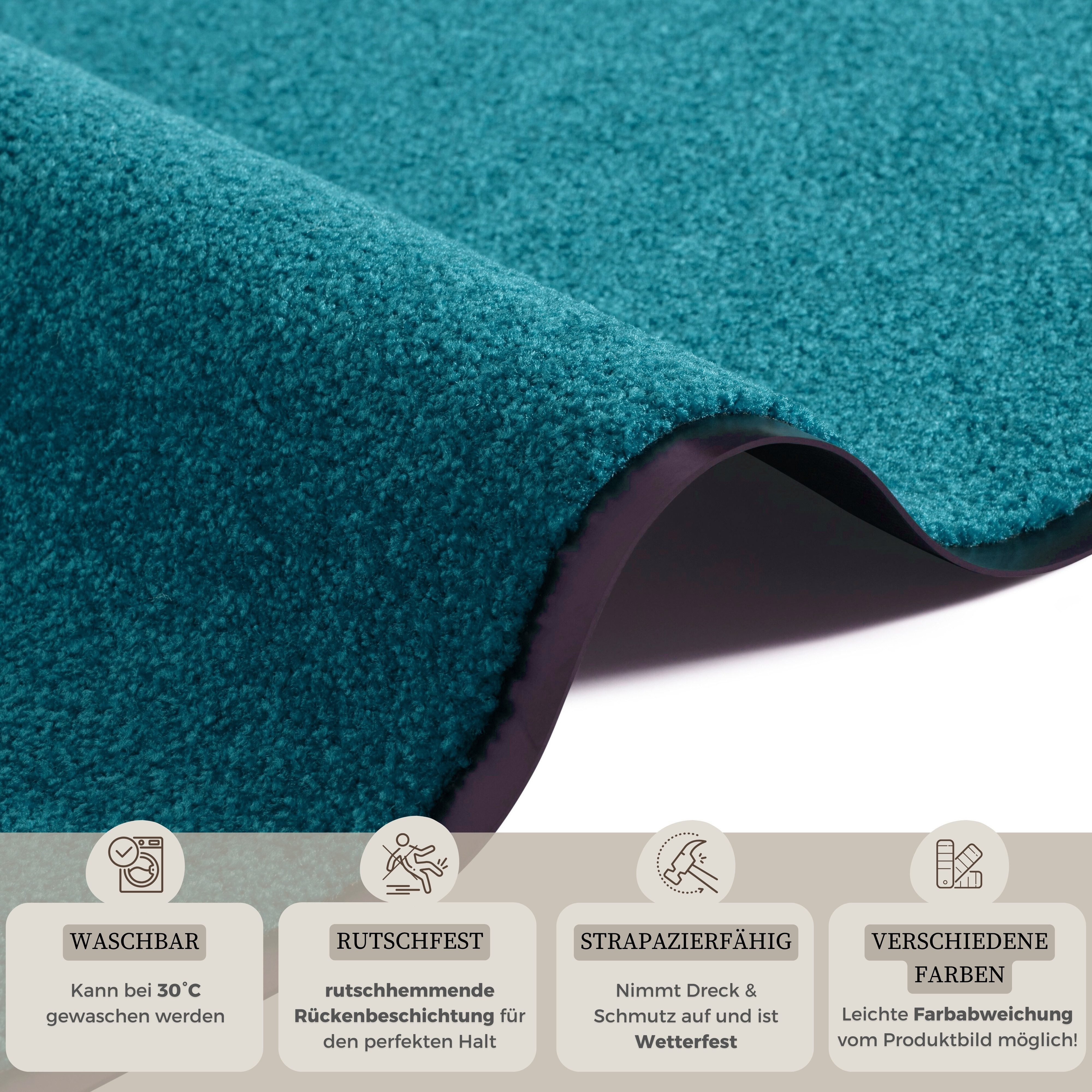 HANSE Home Mat Wash & Clean Vuilopvangmat, deurmat, in- en uitwendig, tapijt, loper, wasbaar