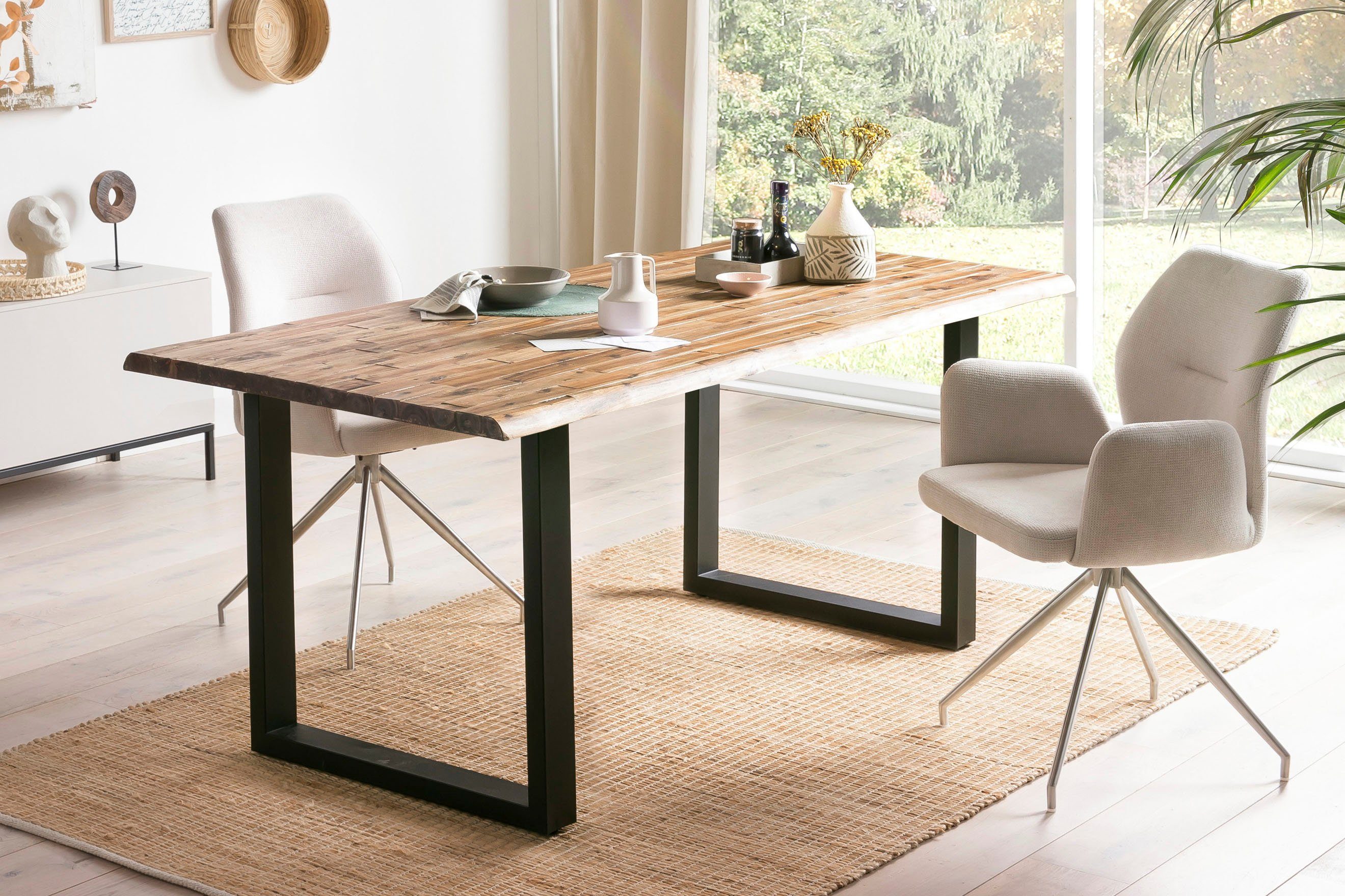 SalesFever Eettafel Tafelblad 2-voudig gelakt