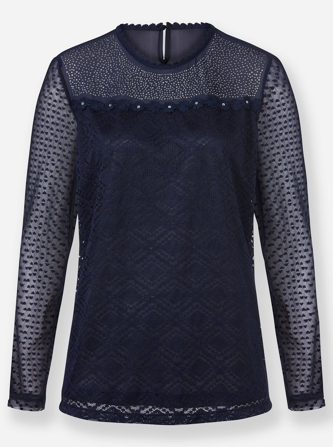 Lady Kanten Shirt (1-delig)