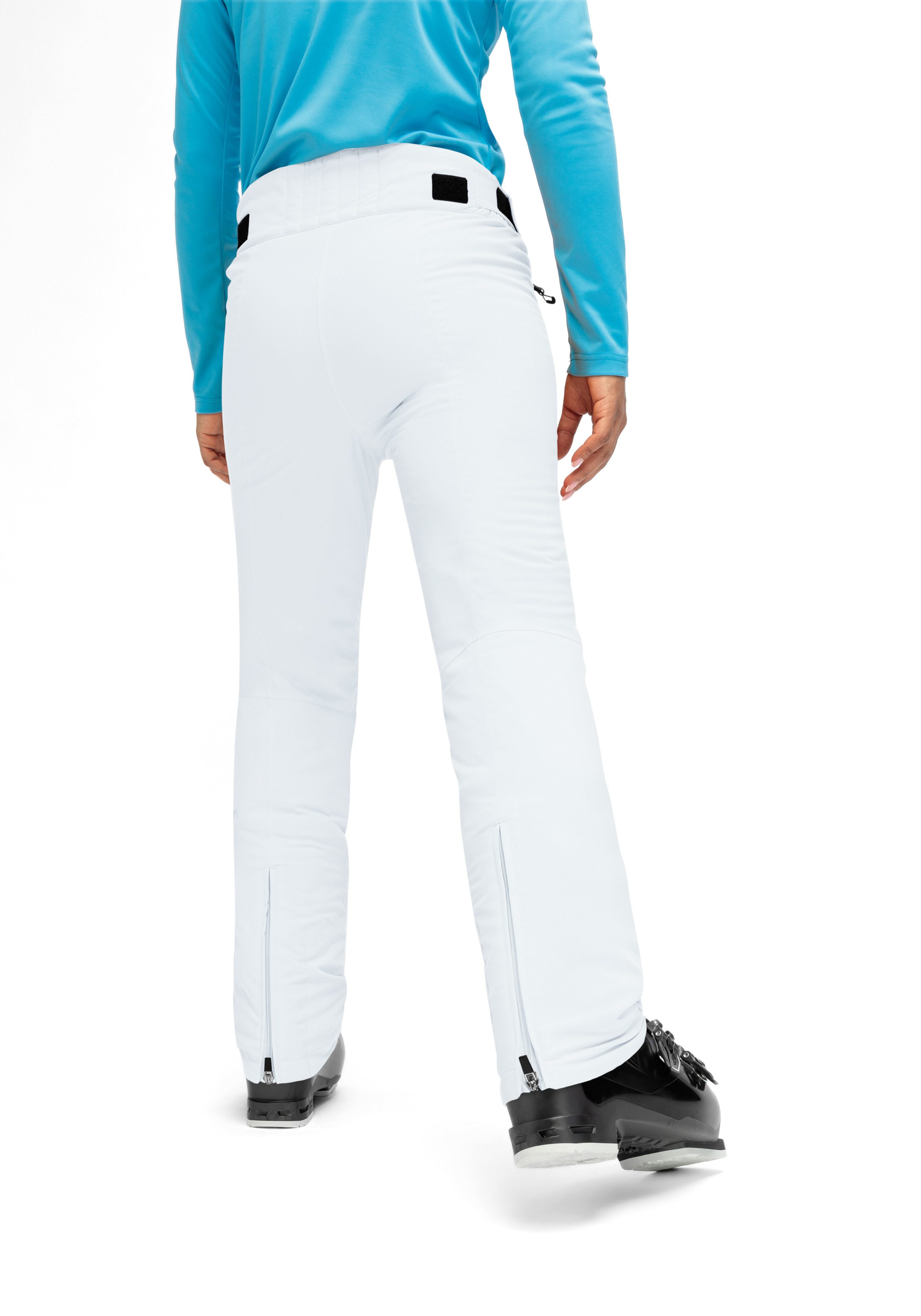 Maier Sports Skibroek Vroni slim 2.0 Dames sneeuwbroek, wind- en waterdicht, 2 ritszakken, slim fit